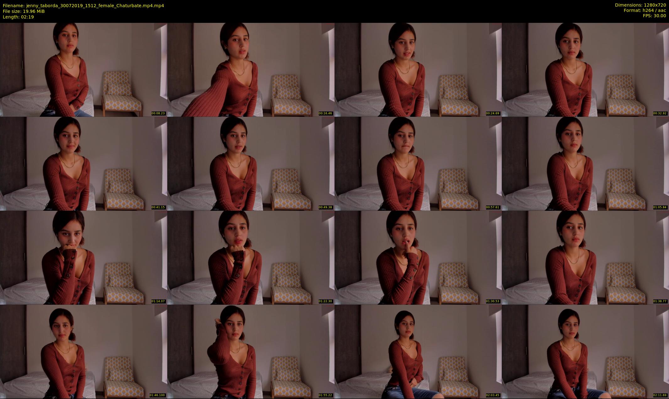 jenny_taborda — 3 minute Chaturbate female cam show recording, 720p, Jul 30, 2019