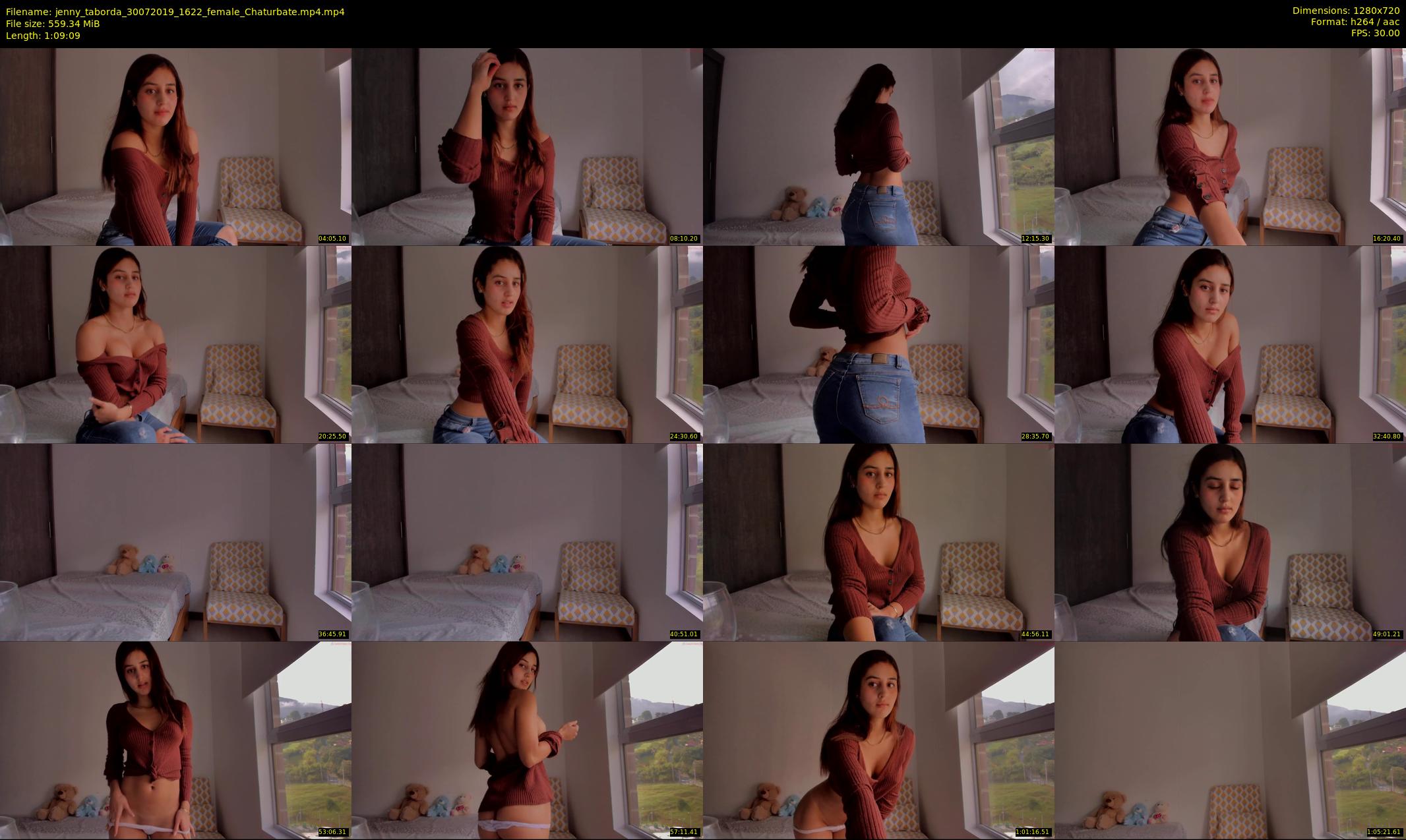 jenny_taborda — 70 minute Chaturbate female cam show recording, 720p, Jul 30, 2019