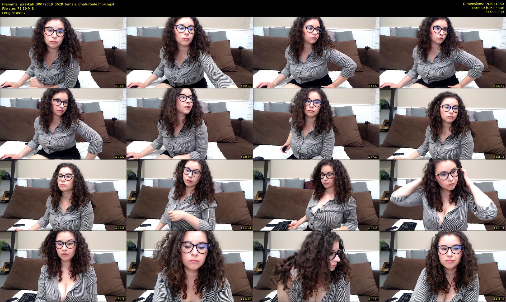 jessykah — 6 minute Chaturbate female cam show recording, 1080p, Jul 30, 2019