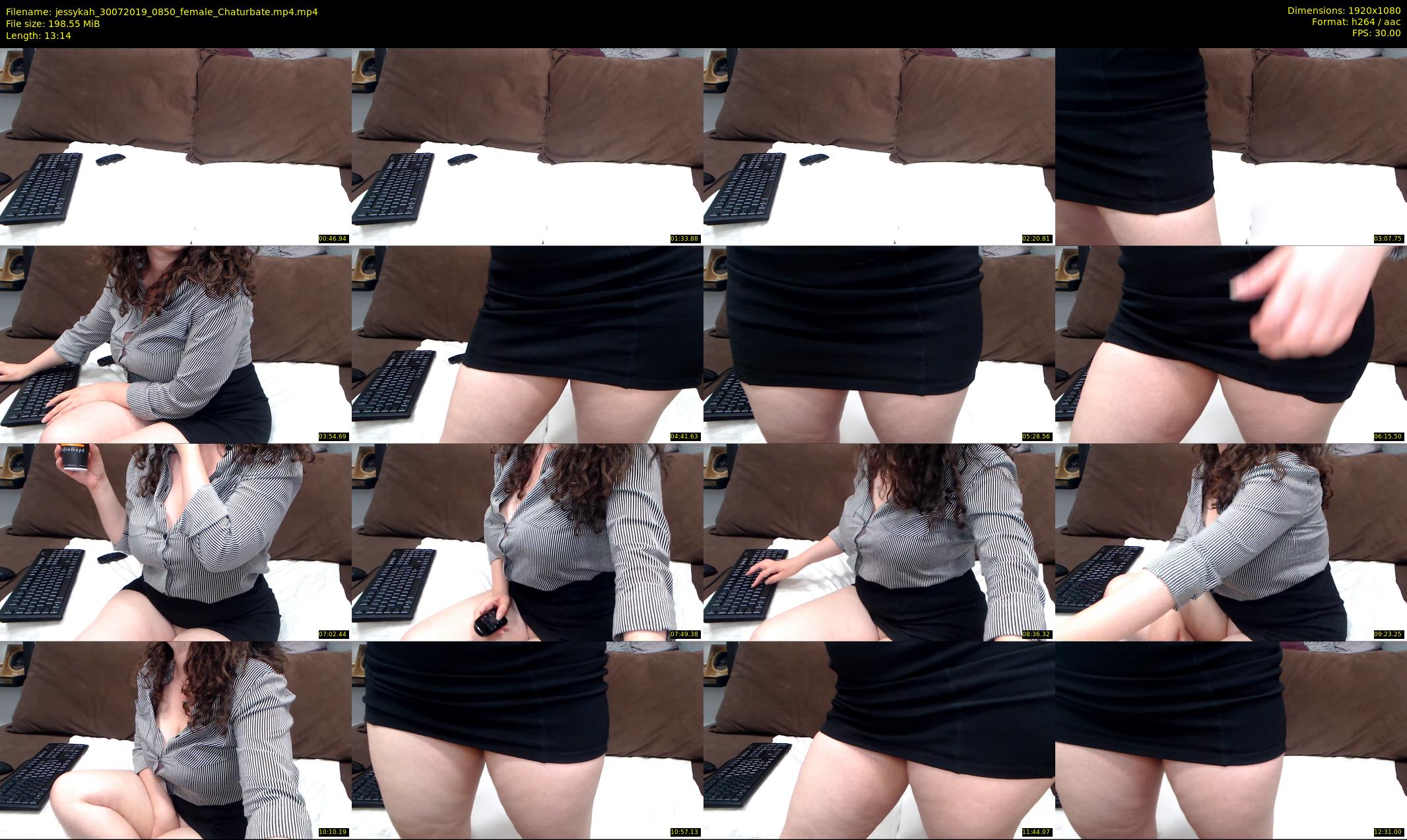 jessykah — 14 minute Chaturbate female cam show recording, 1080p, Jul 30, 2019