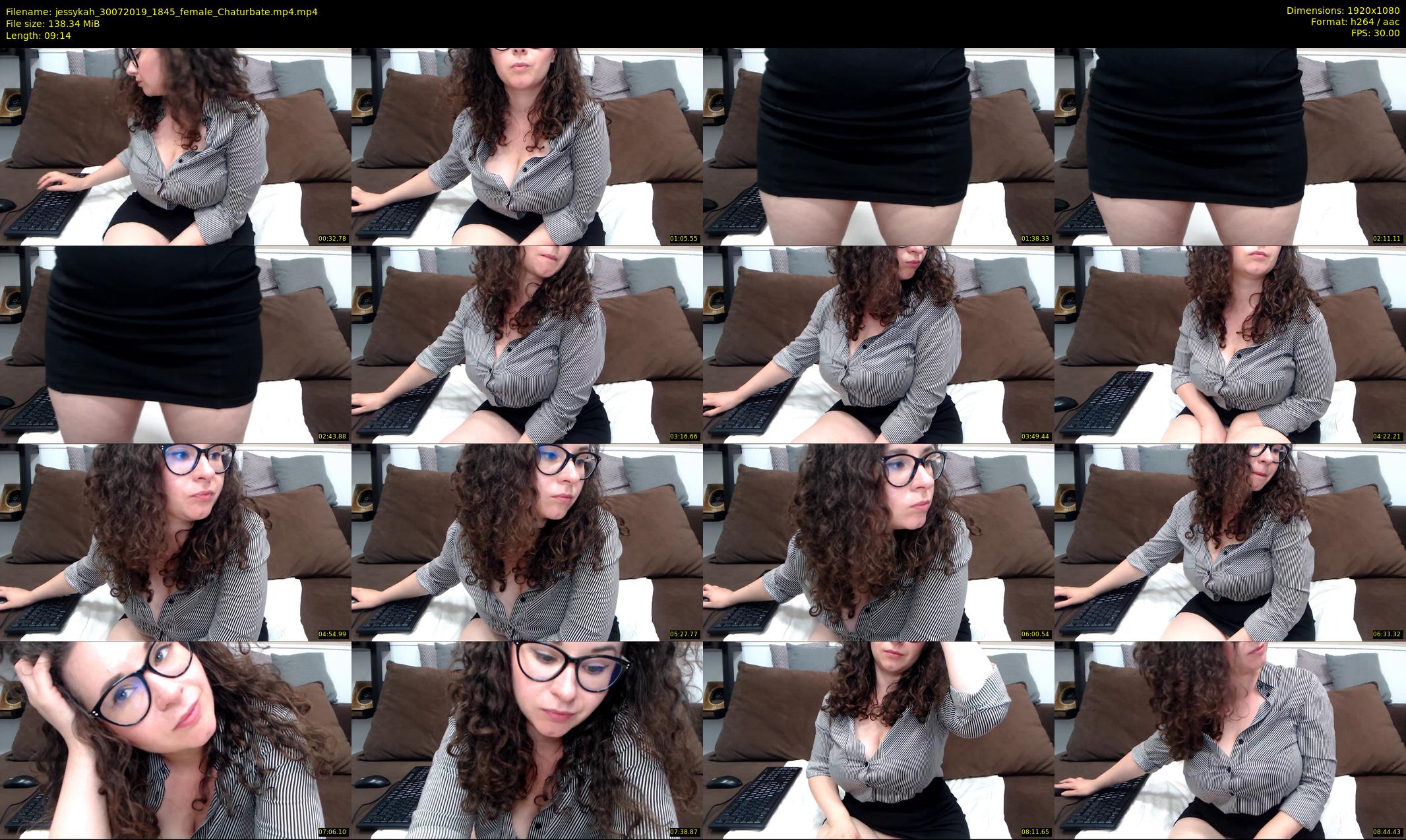 jessykah — 10 minute Chaturbate female cam show recording, 1080p, Jul 30, 2019