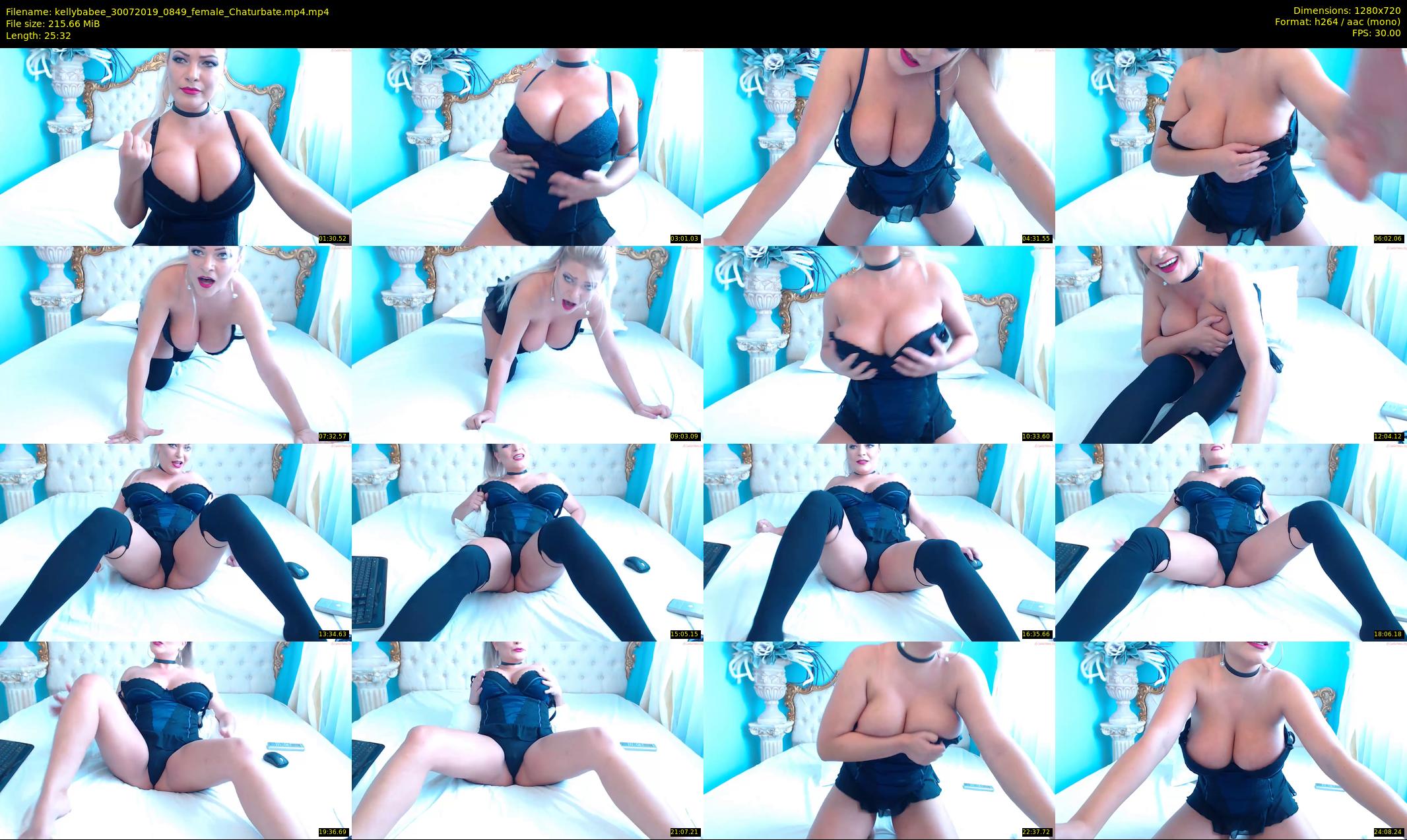 kellybabee — 26 minute Chaturbate female cam show recording, 720p, Jul 30, 2019