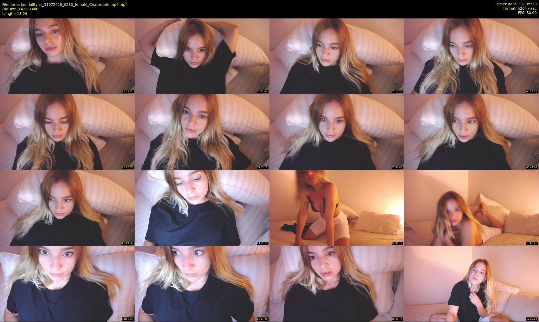 kendalltyler — 19 minute Chaturbate female cam show recording, 720p, Jul 31, 2019