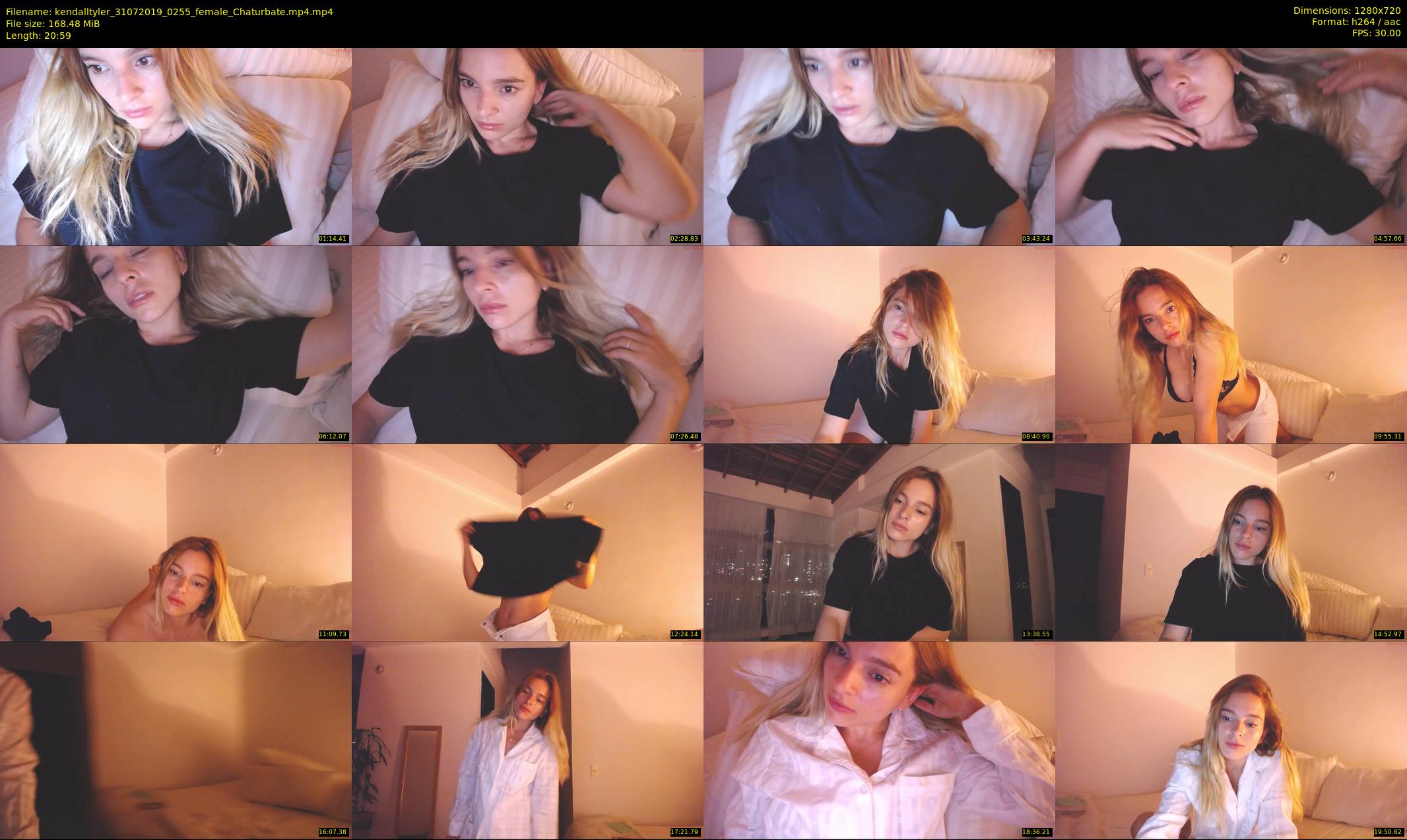 kendalltyler — 21 minute Chaturbate female cam show recording, 720p, Jul 31, 2019