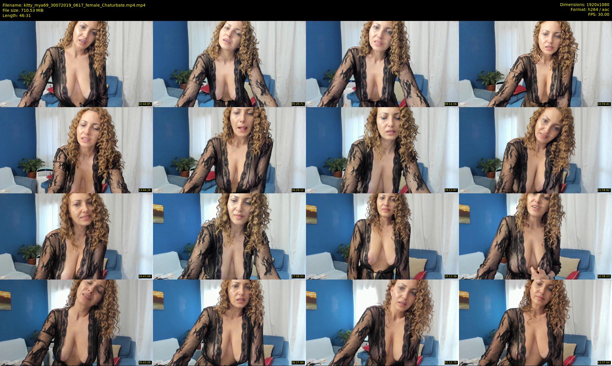 kitty_mya69 — 47 minute Chaturbate female cam show recording, 1080p, Jul 30, 2019