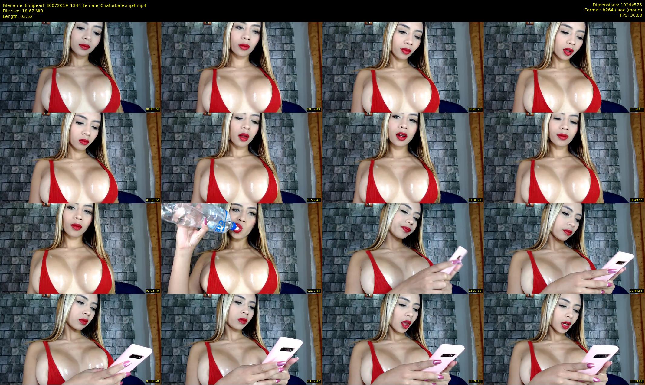 kmipearl — 4 minute Chaturbate female cam show recording, 480p, Jul 30, 2019