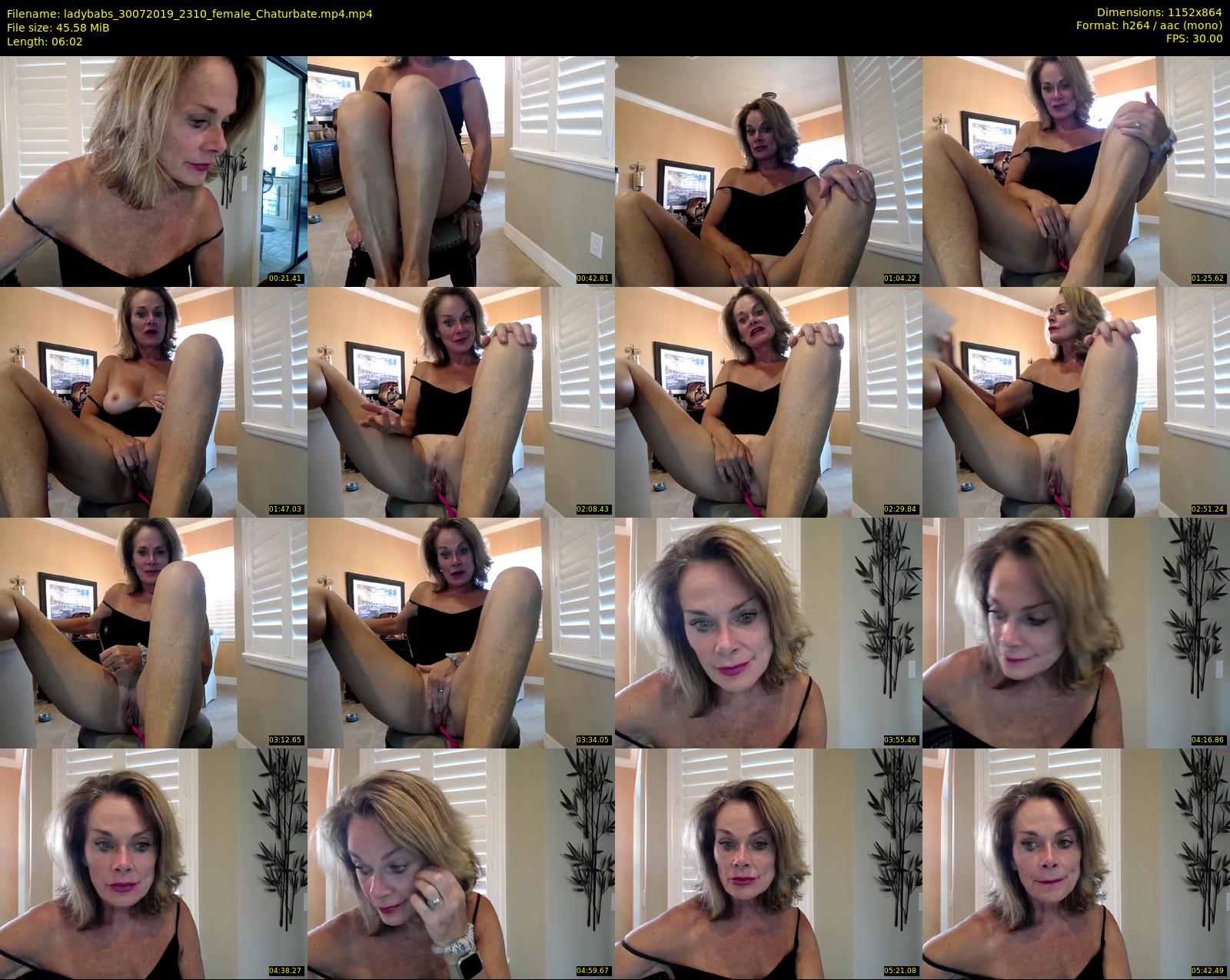 ladybabs — 7 minute Chaturbate female cam show recording, 720p, Jul 30, 2019