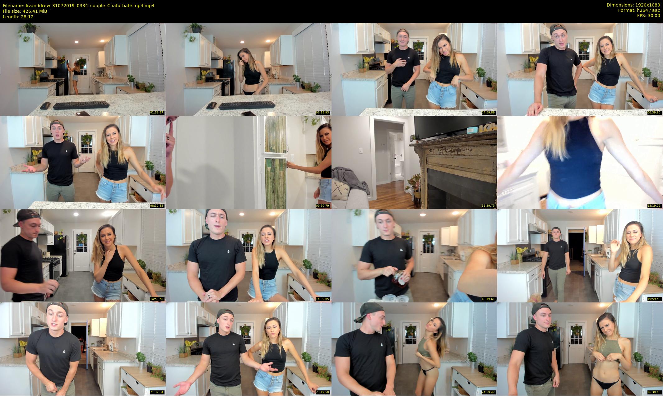 livanddrew — 29 minute Chaturbate couple cam show recording, 1080p, Jul 31, 2019