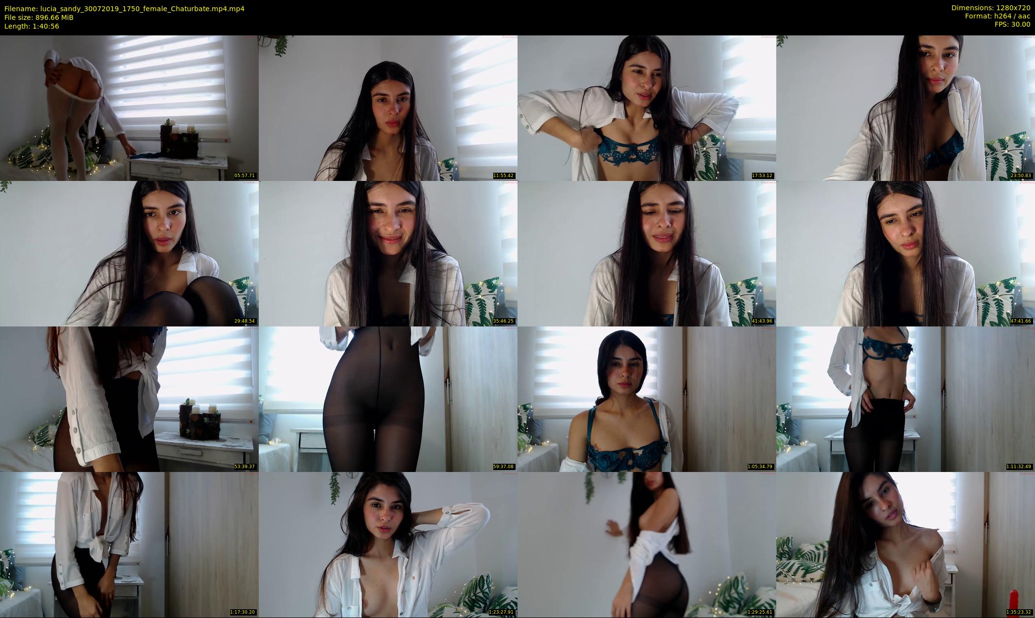 lucia_sandy — 101 minute Chaturbate female cam show recording, 720p, Jul 30, 2019