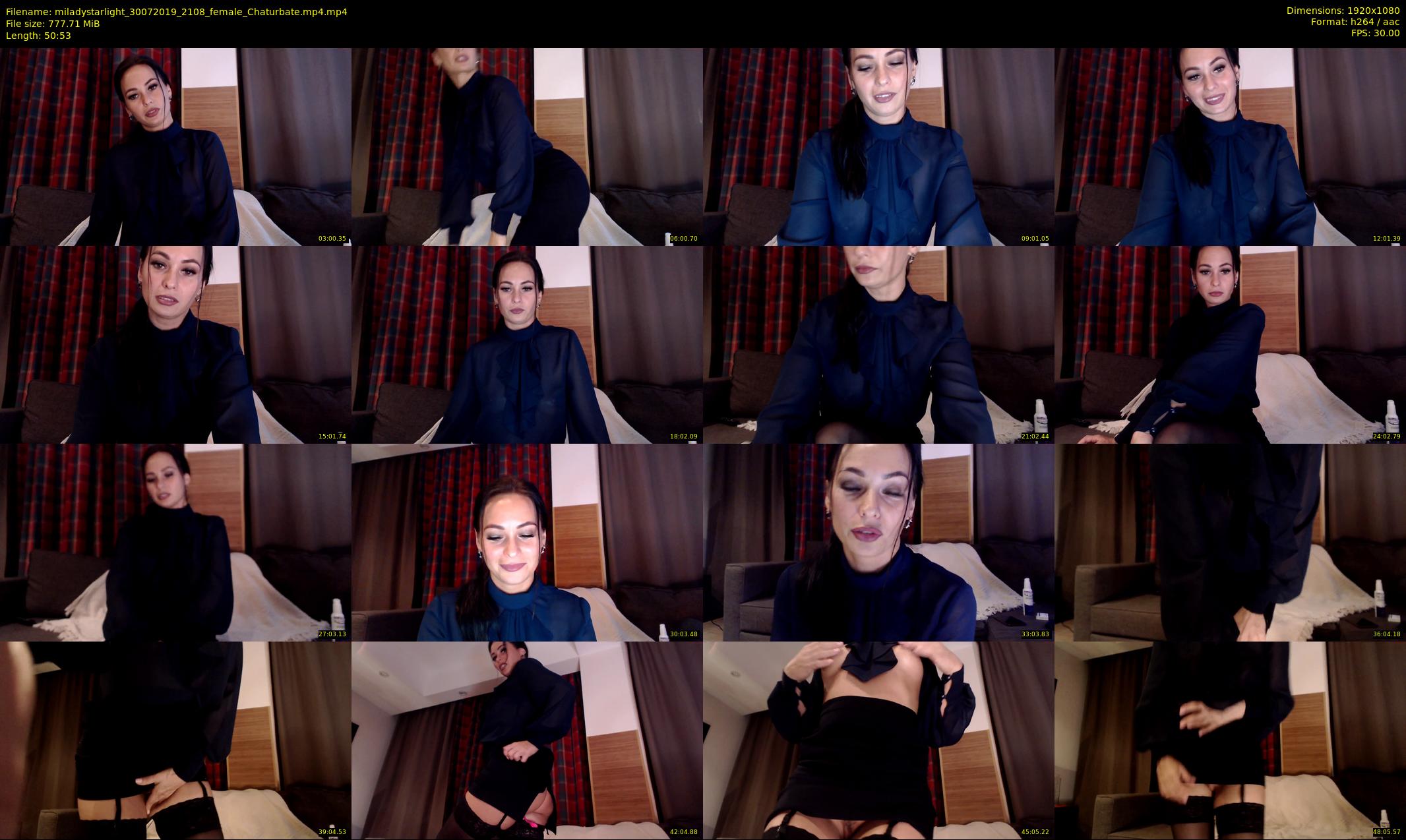 miladystarlight — 51 minute Chaturbate female cam show recording, 1080p, Jul 30, 2019