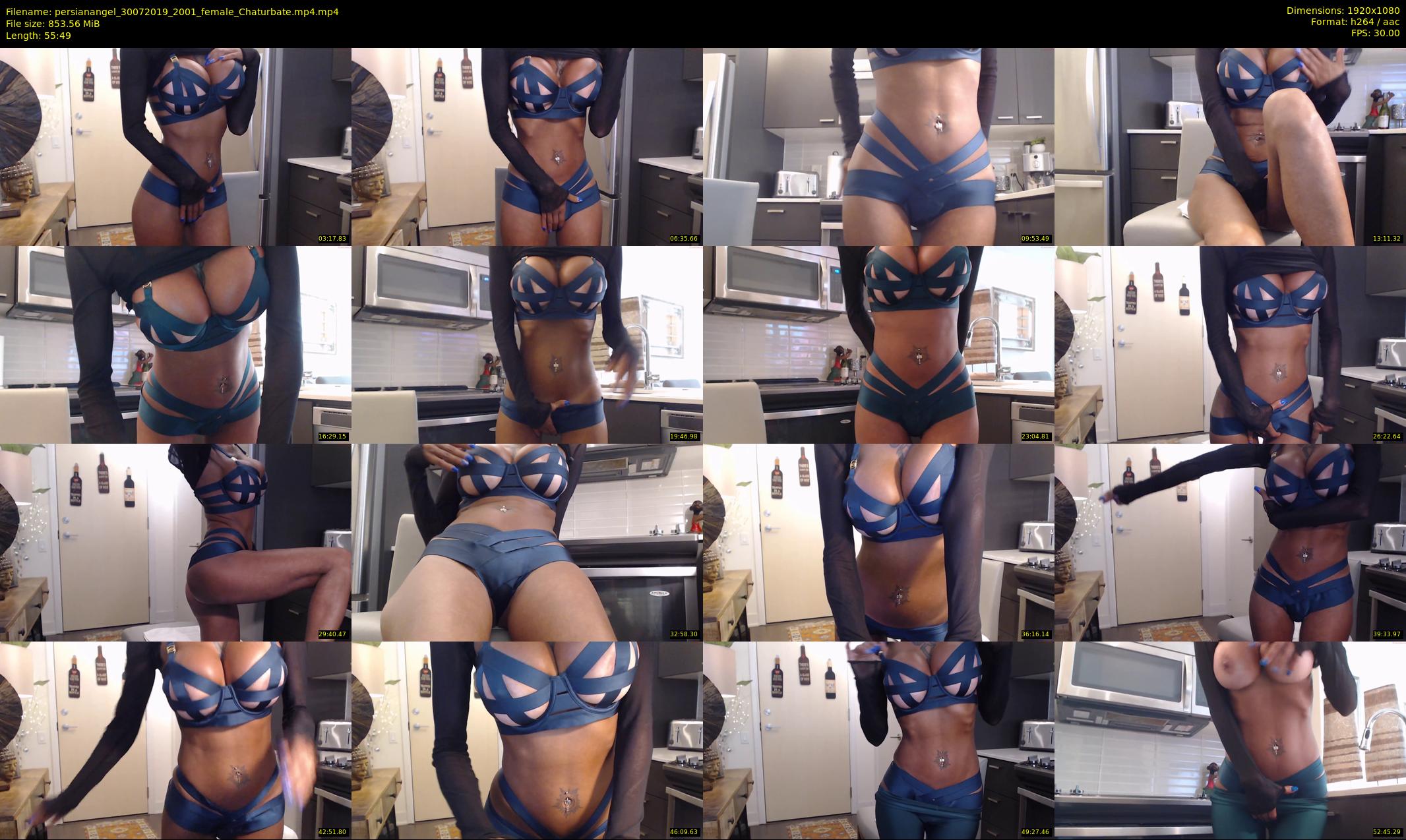 persianangel — 56 minute Chaturbate female cam show recording, 1080p, Jul 30, 2019