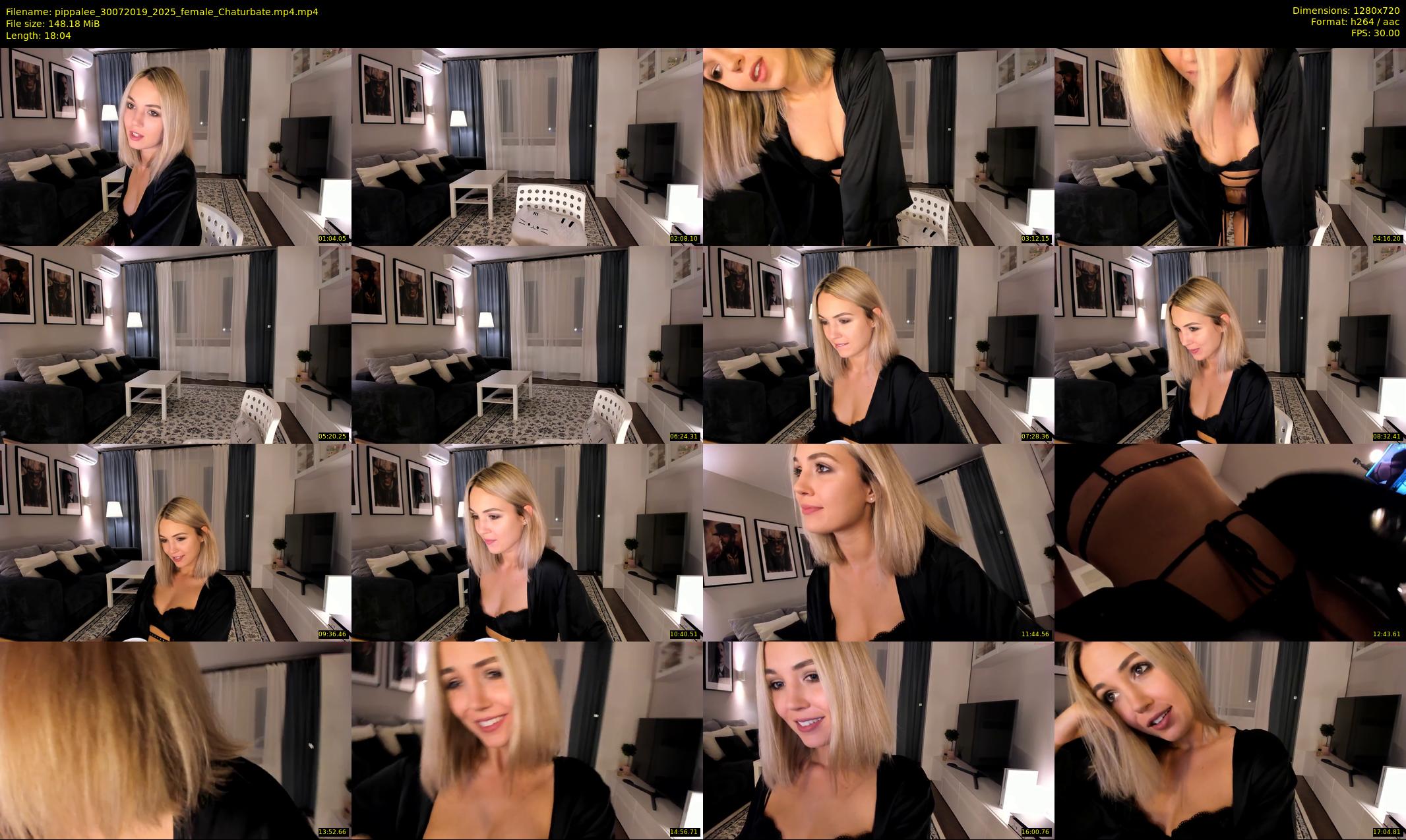 pippalee — 19 minute Chaturbate female cam show recording, 720p, Jul 30, 2019