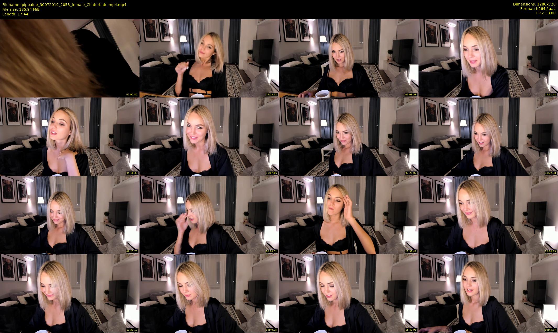 pippalee — 18 minute Chaturbate female cam show recording, 720p, Jul 30, 2019