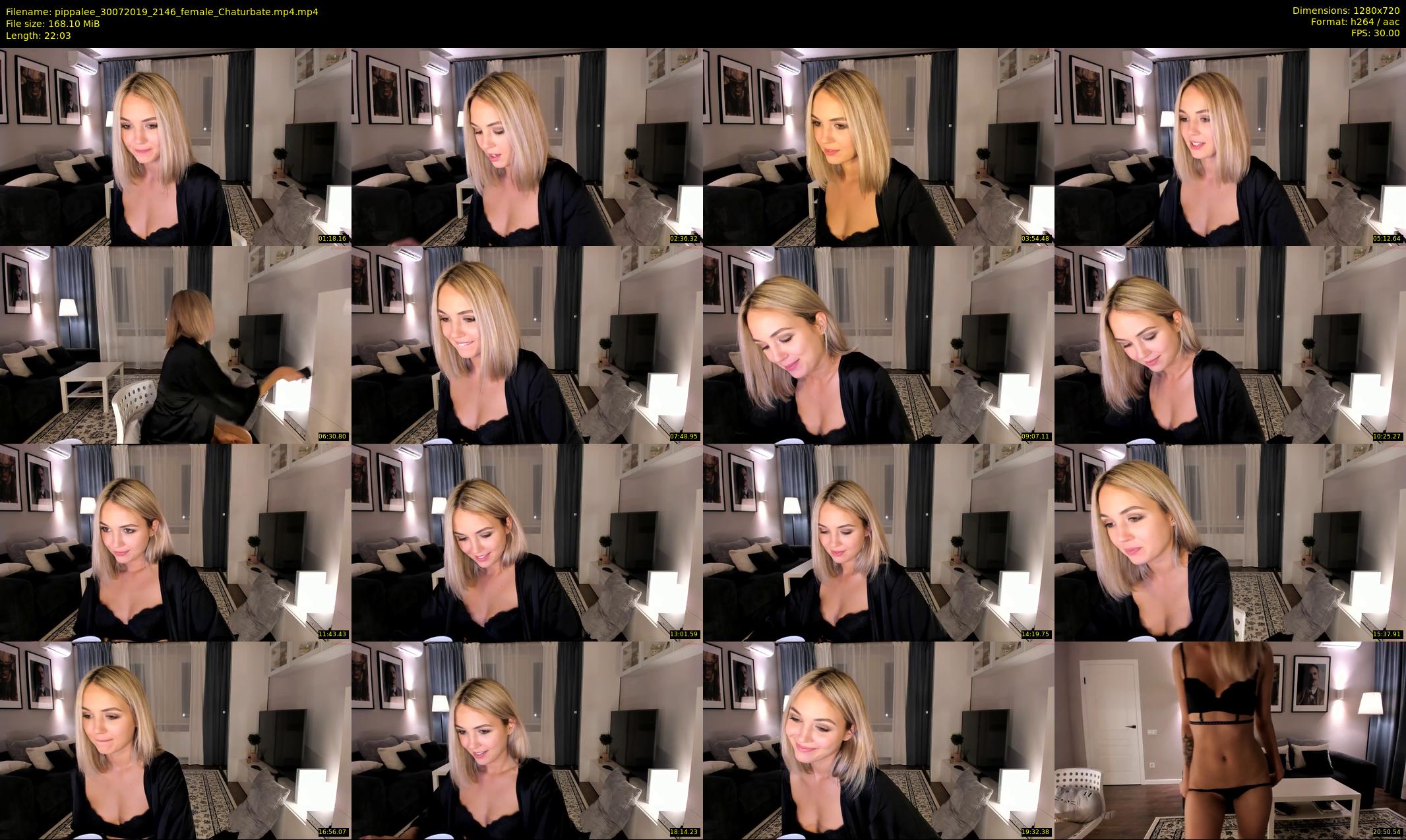 pippalee — 23 minute Chaturbate female cam show recording, 720p, Jul 30, 2019