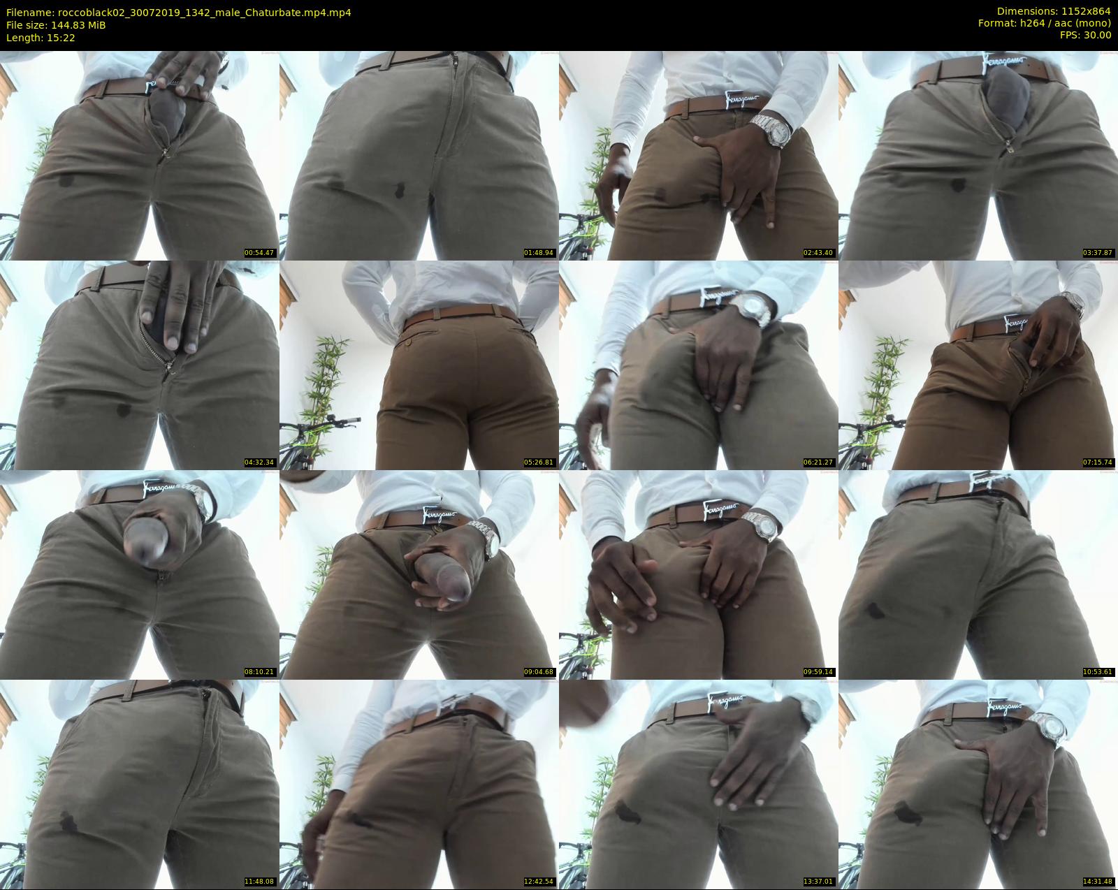 roccoblack02 — 16 minute Chaturbate male cam show recording, 720p, Jul 30, 2019