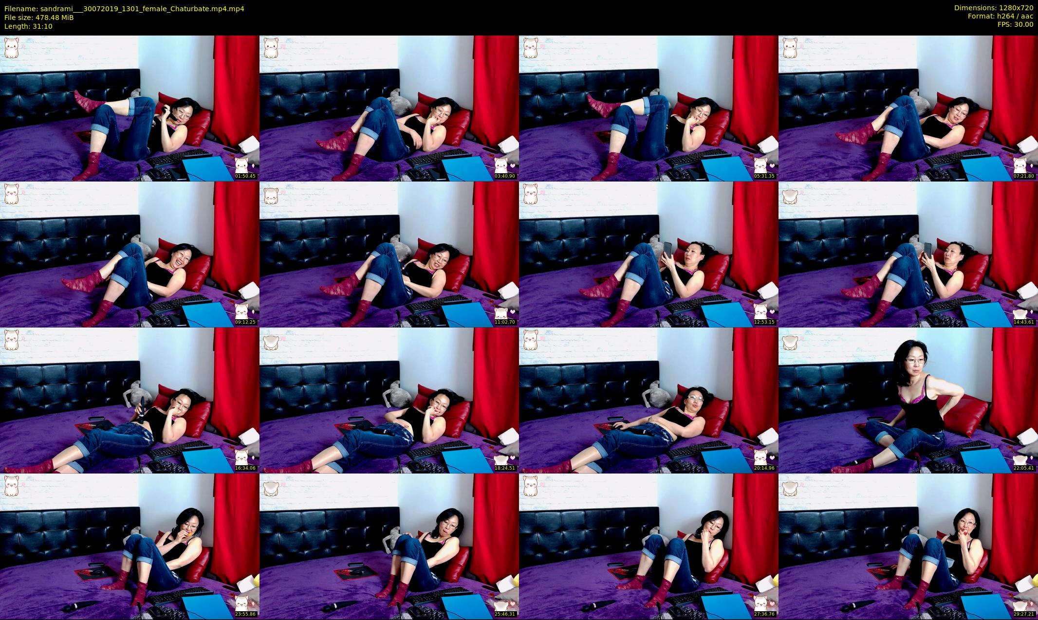 sandrami__ — 32 minute Chaturbate female cam show recording, 720p, Jul 30, 2019