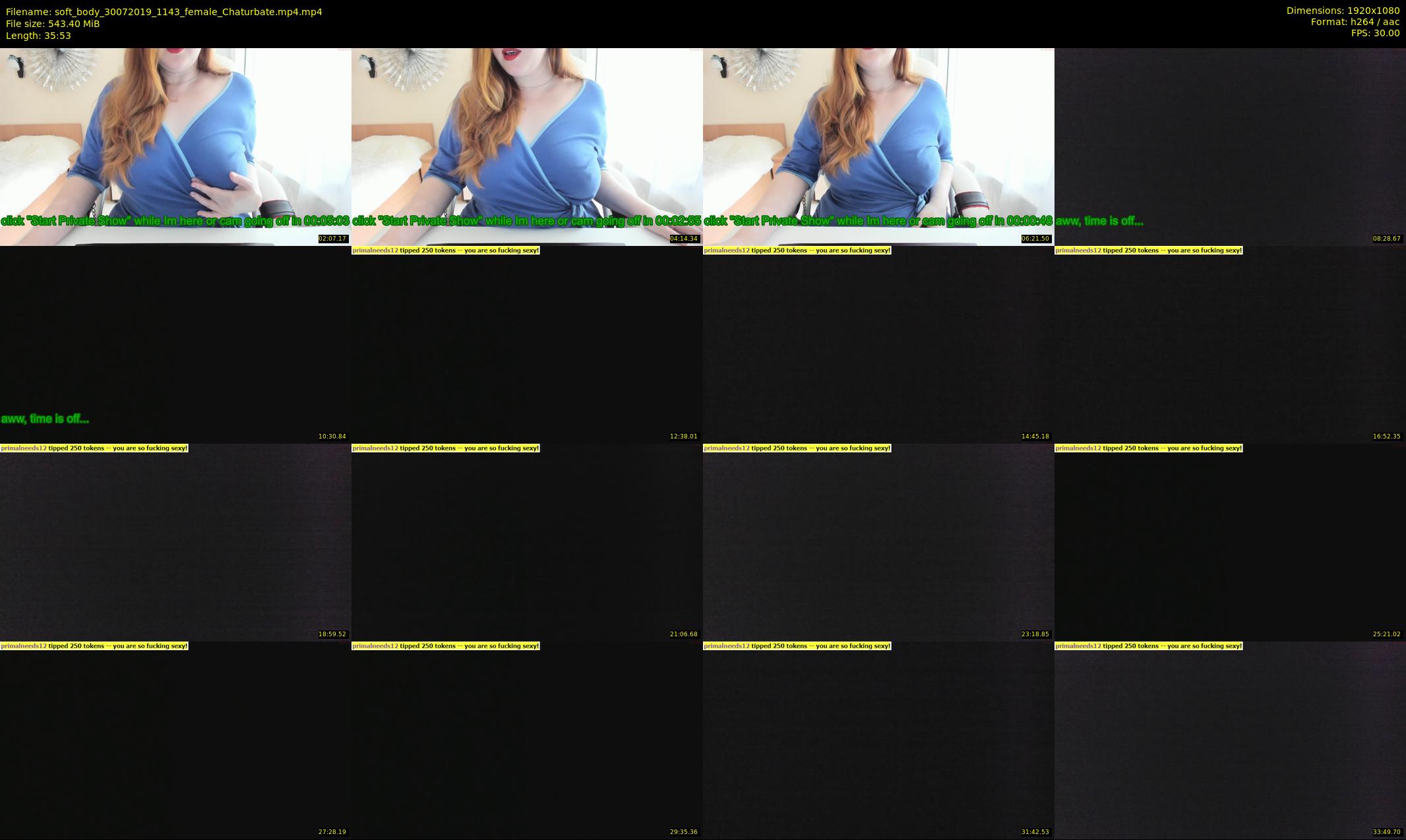soft_body — 36 minute Chaturbate female cam show recording, 1080p, Jul 30, 2019