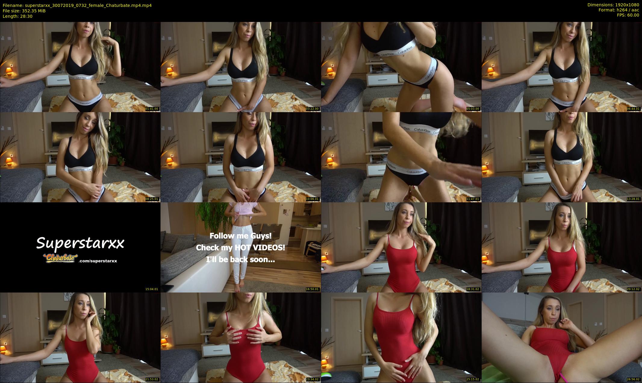 superstarxx — 29 minute Chaturbate female cam show recording, 1080p, Jul 30, 2019