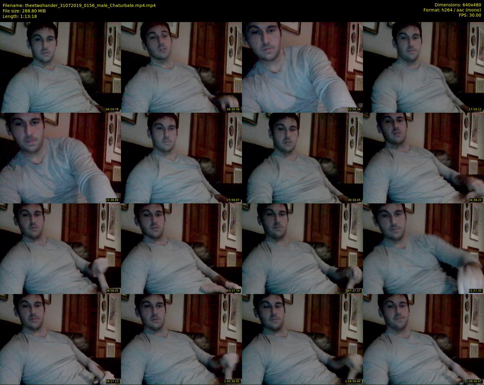 theetwohander — 74 minute Chaturbate male cam show recording, 480p, Jul 31, 2019