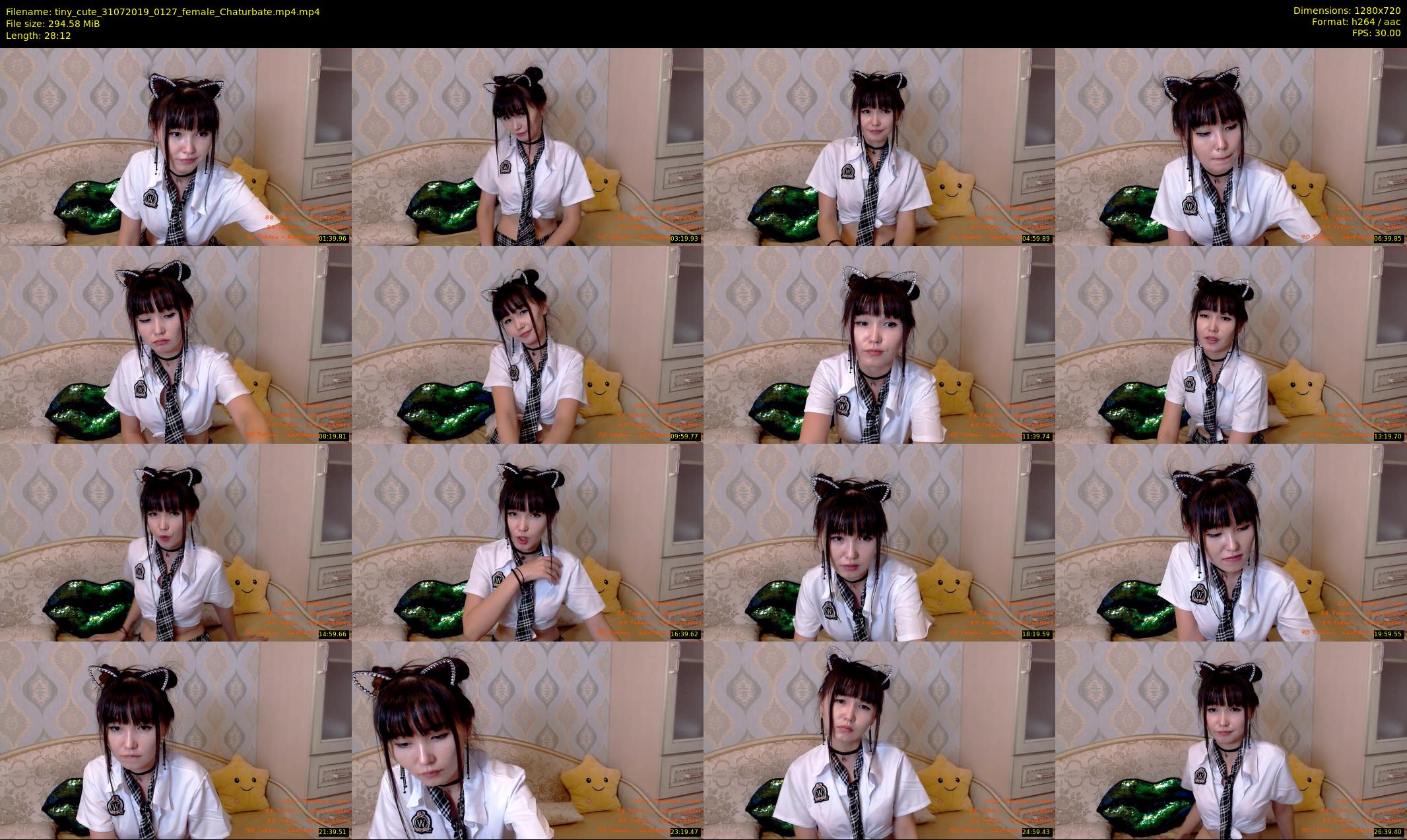 tiny_cute — 29 minute Chaturbate female cam show recording, 720p, Jul 31, 2019