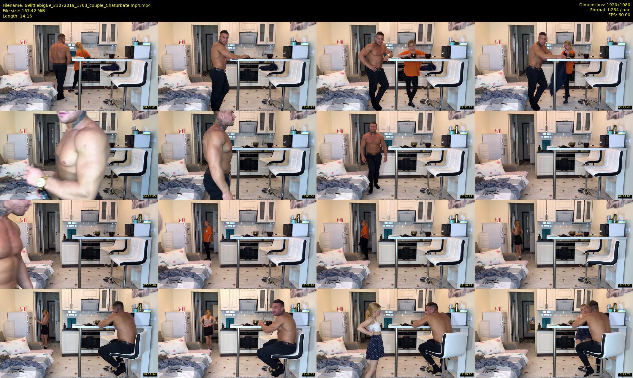 69littlebig69 — 15 minute Chaturbate couple cam show recording, 1080p, Jul 31, 2019