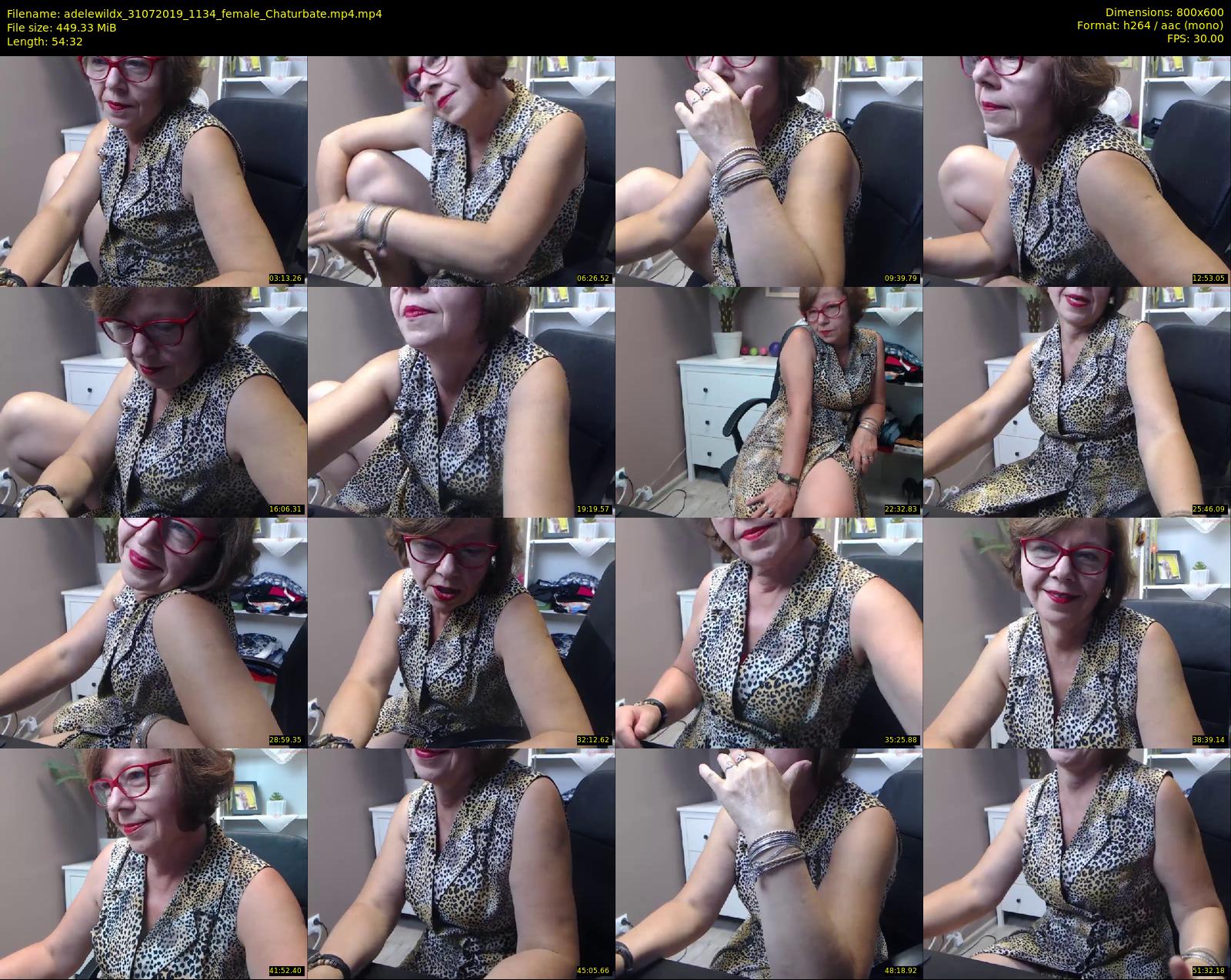 adelewildx — 55 minute Chaturbate female cam show recording, 480p, Jul 31, 2019