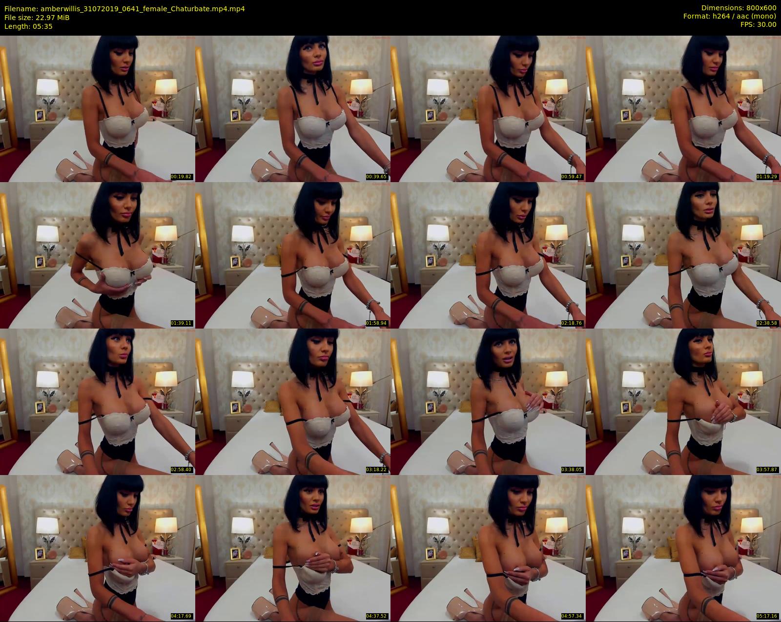 amberwillis — 6 minute Chaturbate female cam show recording, 480p, Jul 31, 2019