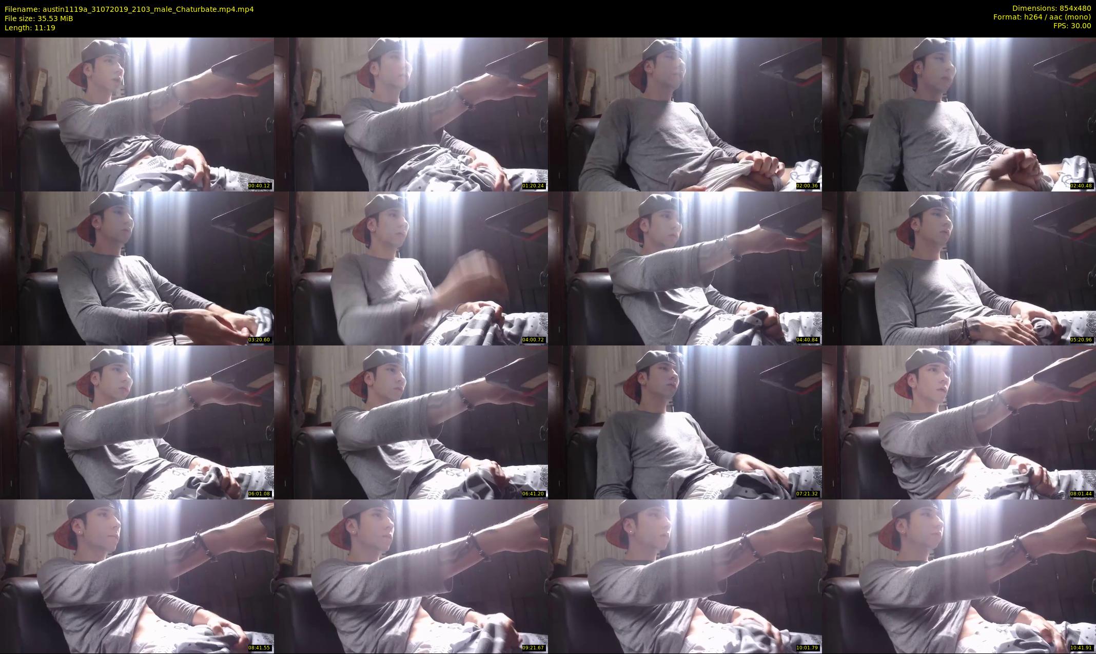 austin1119a — 12 minute Chaturbate male cam show recording, 480p, Jul 31, 2019