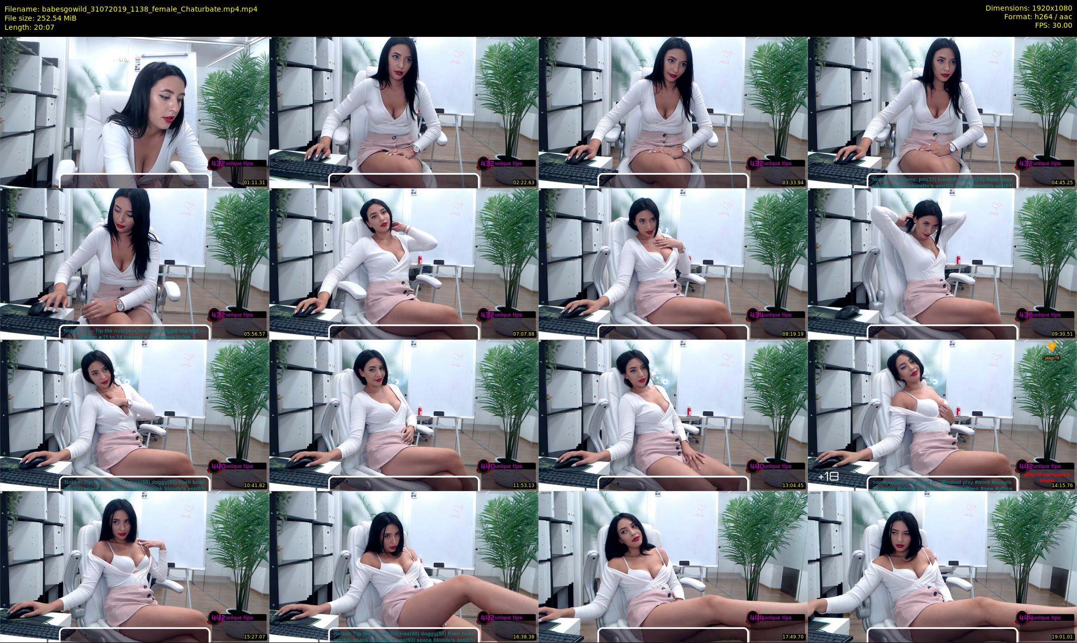 babesgowild — 21 minute Chaturbate couple cam show recording, 1080p, Jul 31, 2019