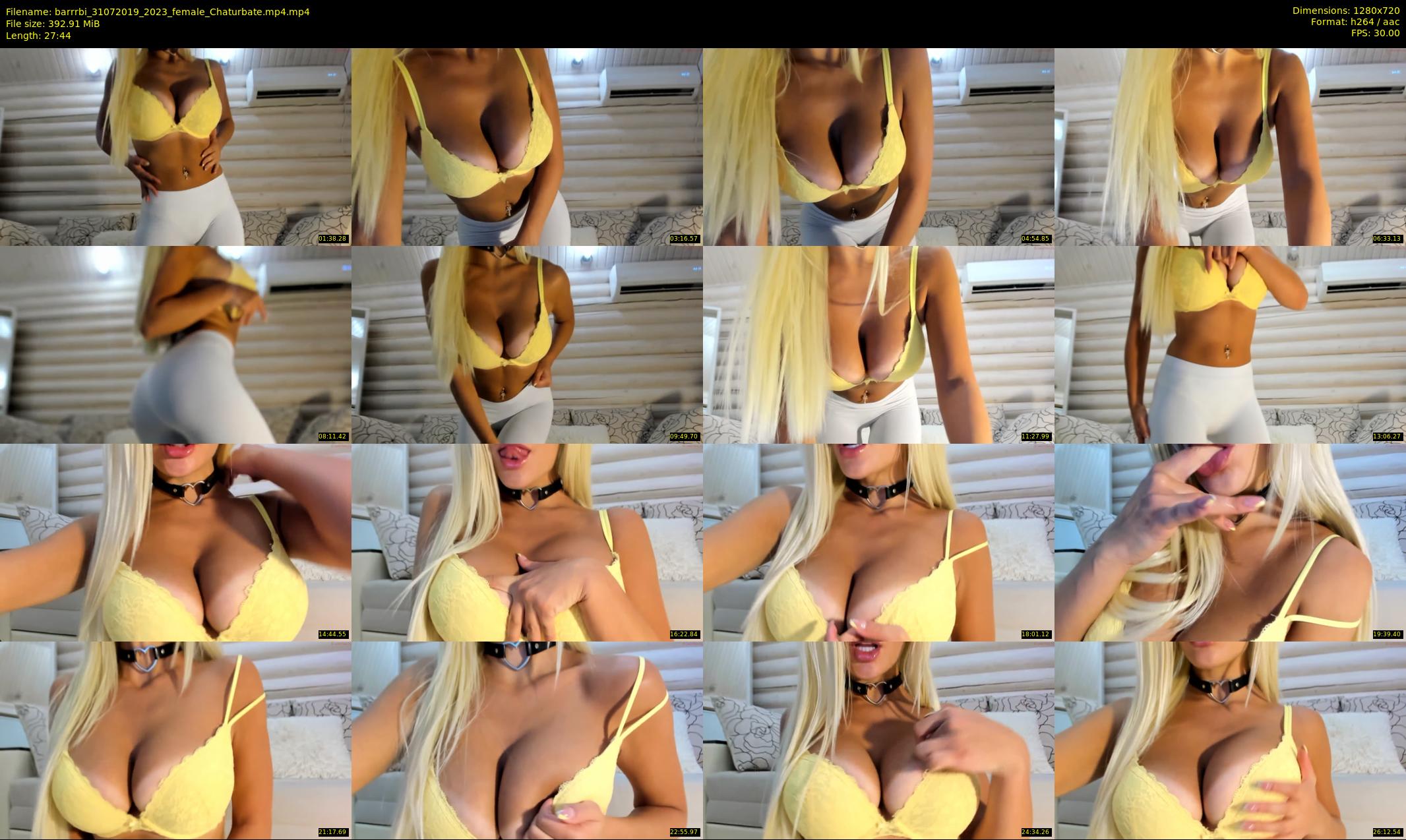 barrrbi — 28 minute Chaturbate female cam show recording, 720p, Jul 31, 2019