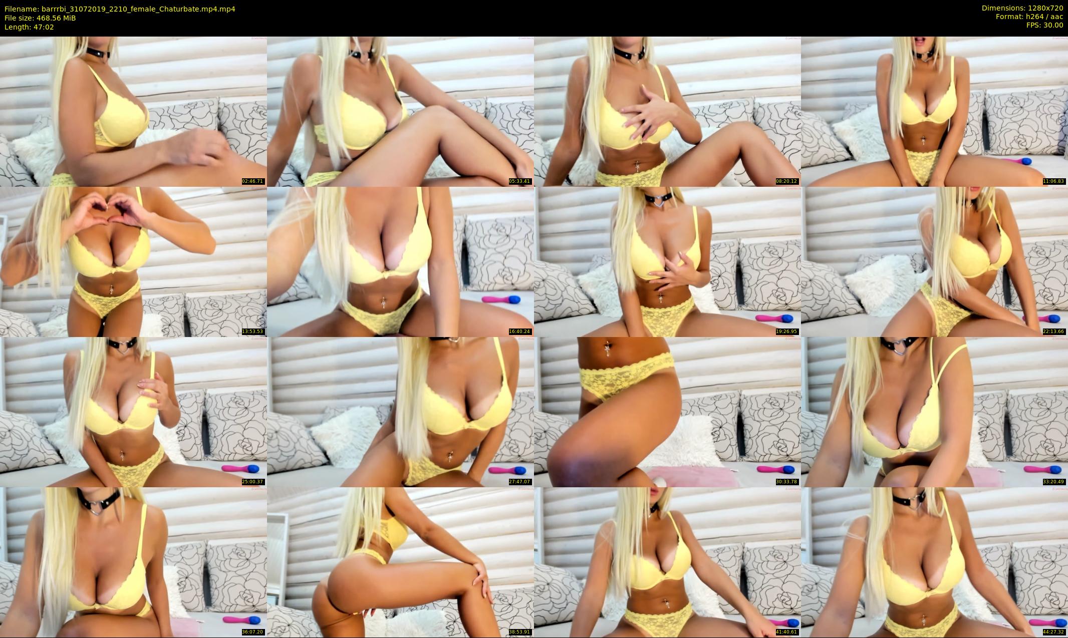 barrrbi — 48 minute Chaturbate female cam show recording, 720p, Jul 31, 2019