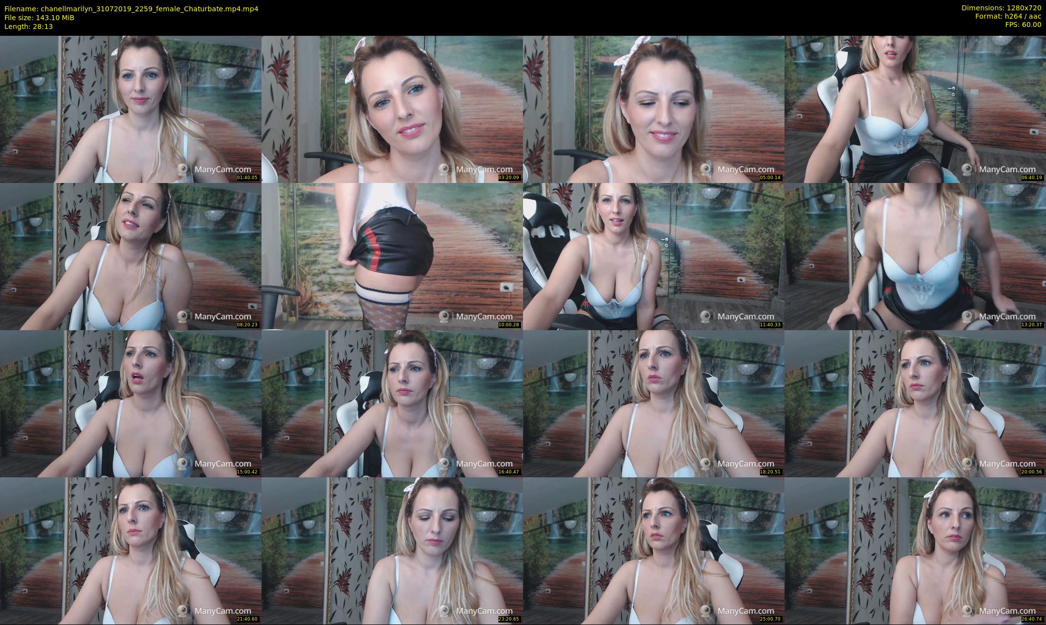 chanellmarilyn — 29 minute Chaturbate female cam show recording, 720p, Jul 31, 2019