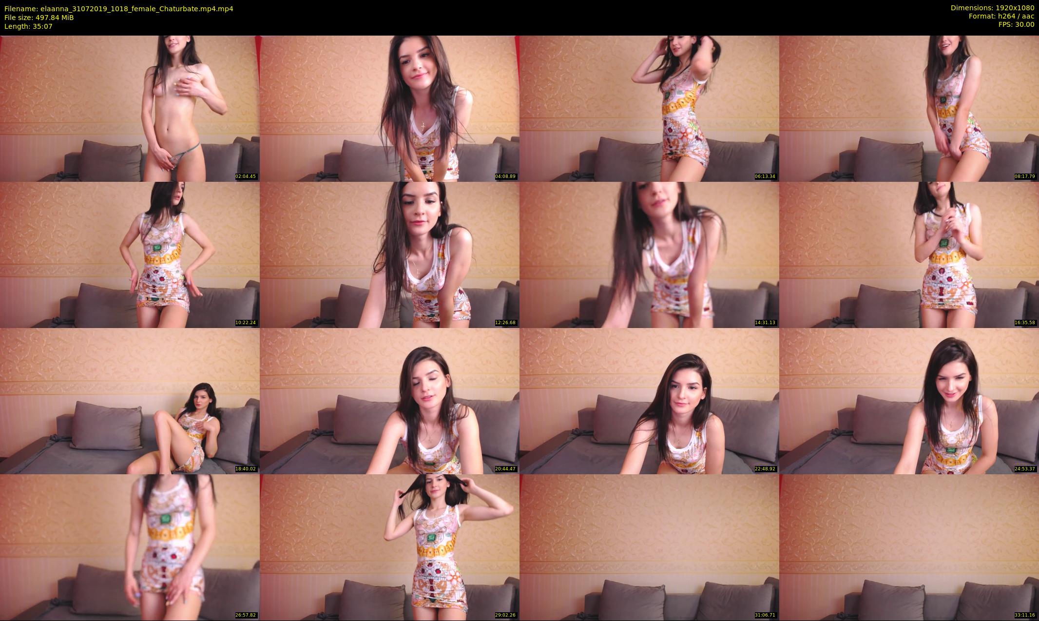 elaanna — 36 minute Chaturbate female cam show recording, 1080p, Jul 31, 2019