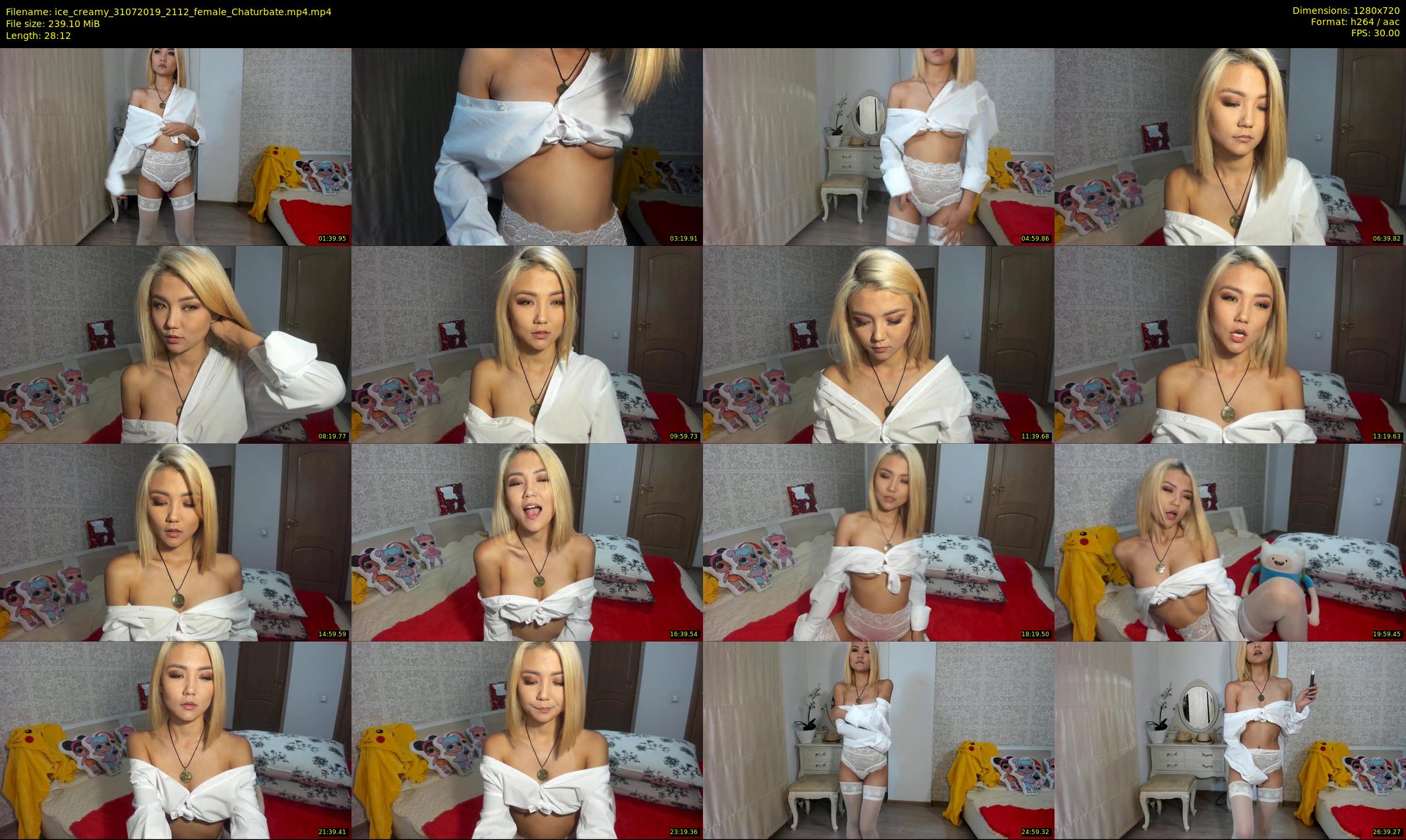ice_creamy — 29 minute Chaturbate female cam show recording, 720p, Jul 31, 2019