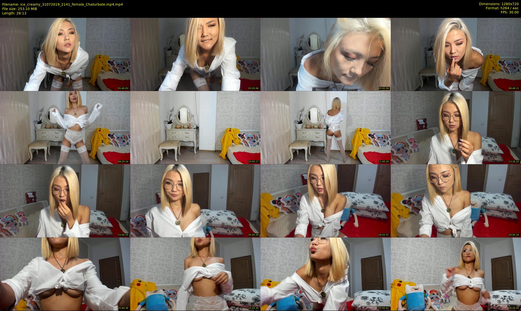 ice_creamy — 29 minute Chaturbate female cam show recording, 720p, Jul 31, 2019