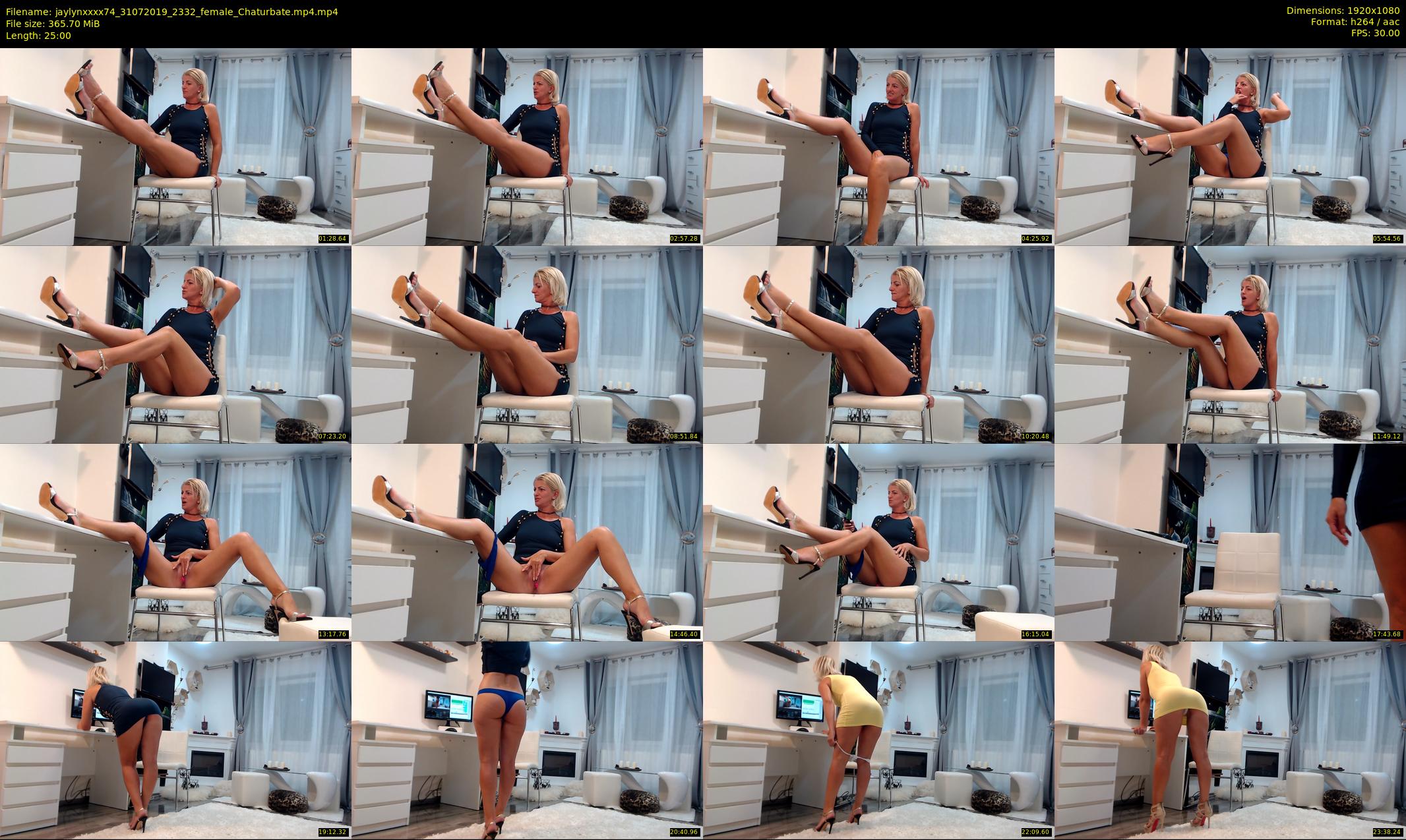 jaylynxxxx74 — 25 minute Chaturbate female cam show recording, 1080p, Jul 31, 2019