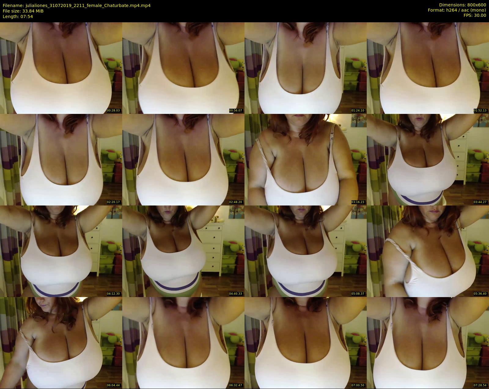 julialiones — 8 minute Chaturbate female cam show recording, 480p, Jul 31, 2019