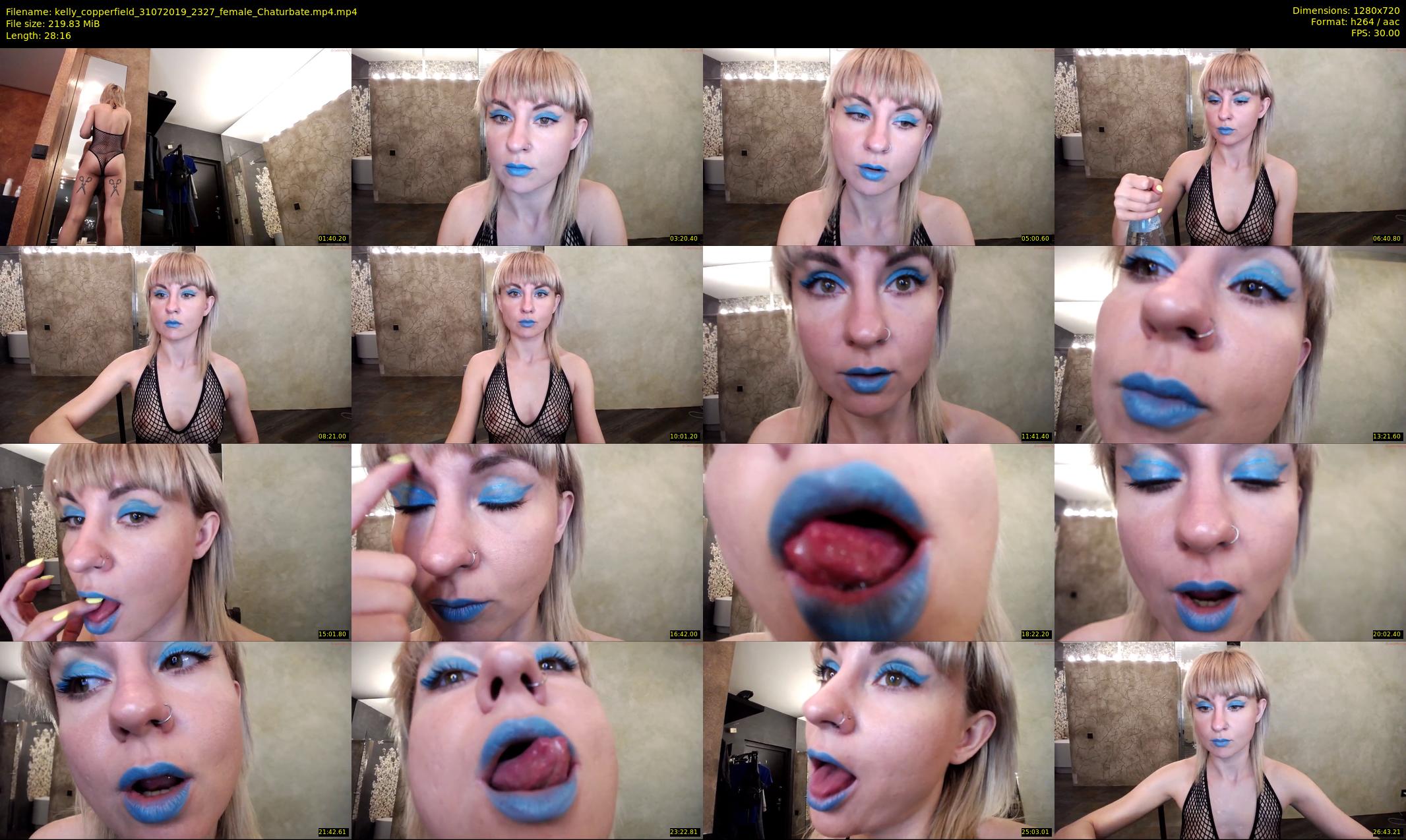 kelly_copperfield — 29 minute Chaturbate female cam show recording, 720p, Jul 31, 2019