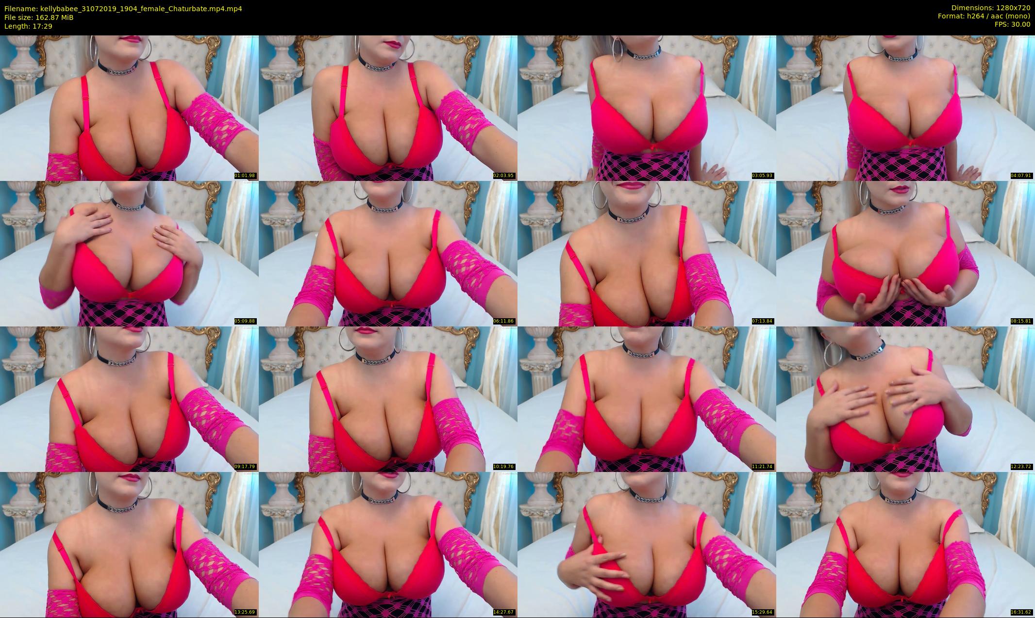 kellybabee — 18 minute Chaturbate female cam show recording, 720p, Jul 31, 2019