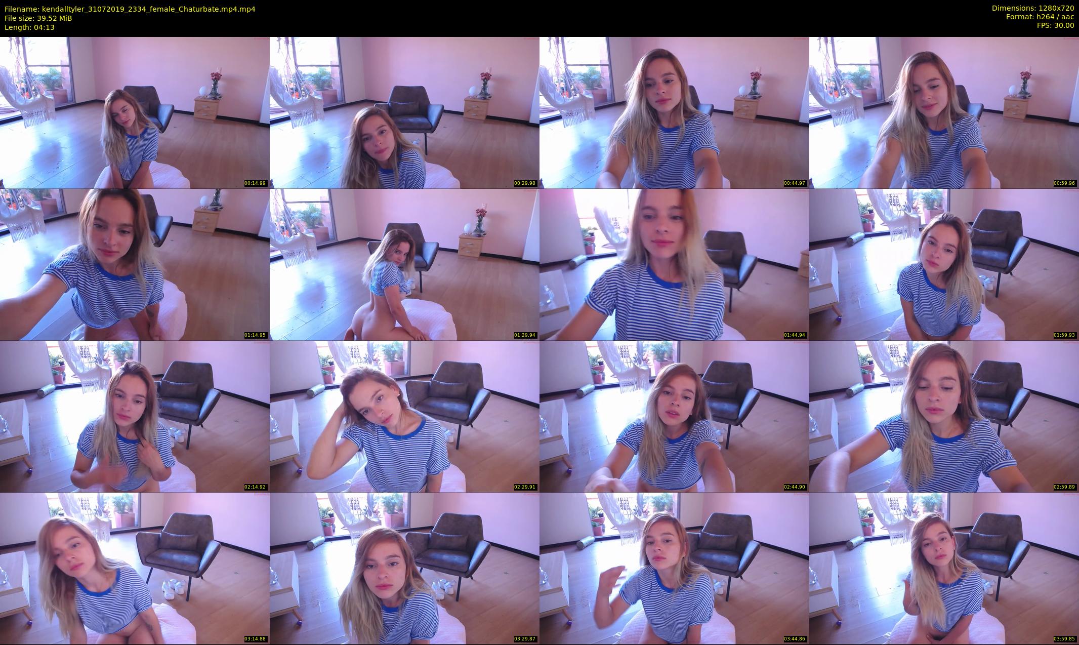 kendalltyler — 5 minute Chaturbate female cam show recording, 720p, Jul 31, 2019