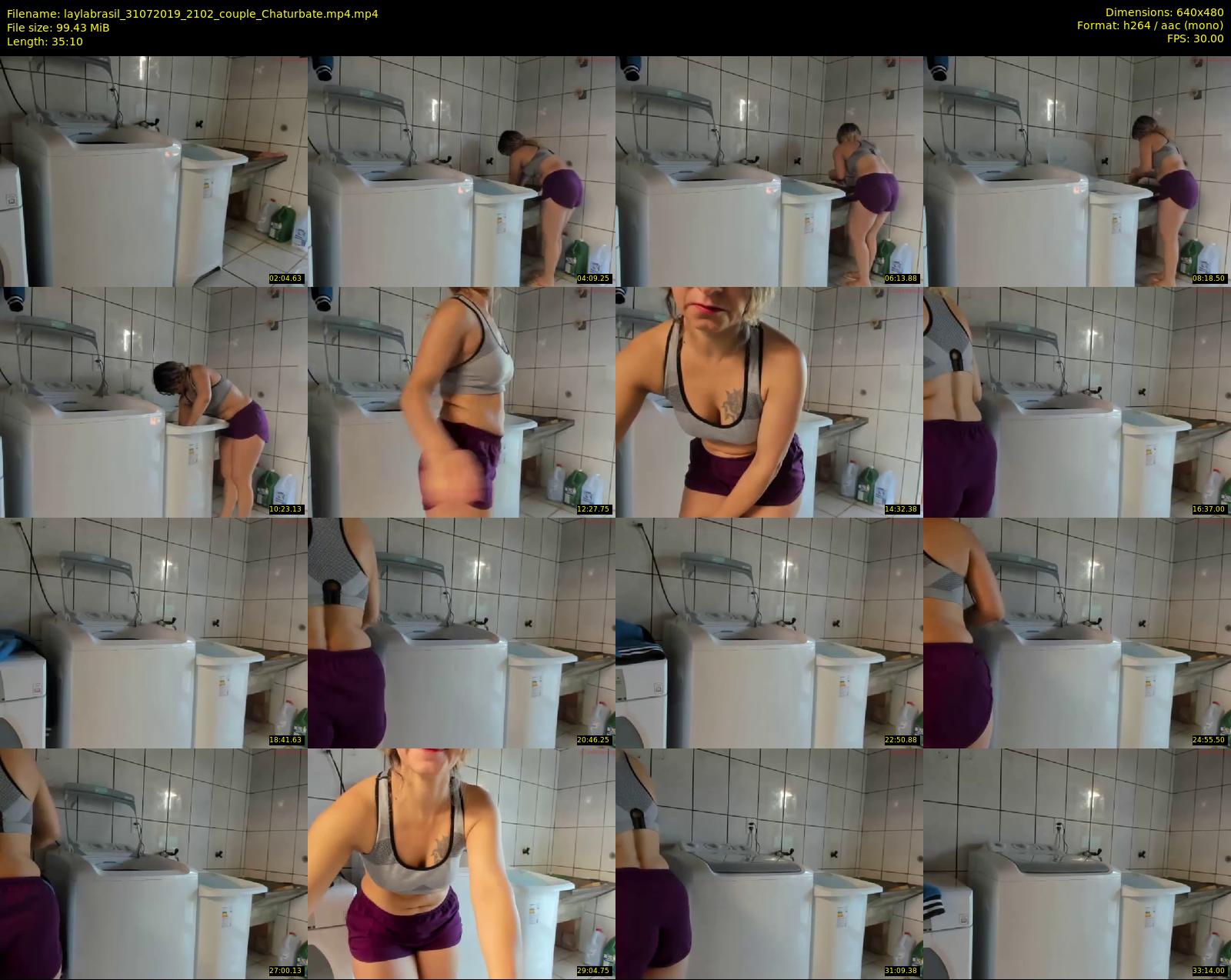 laylabrasil — 36 minute Chaturbate female cam show recording, 480p, Jul 31, 2019