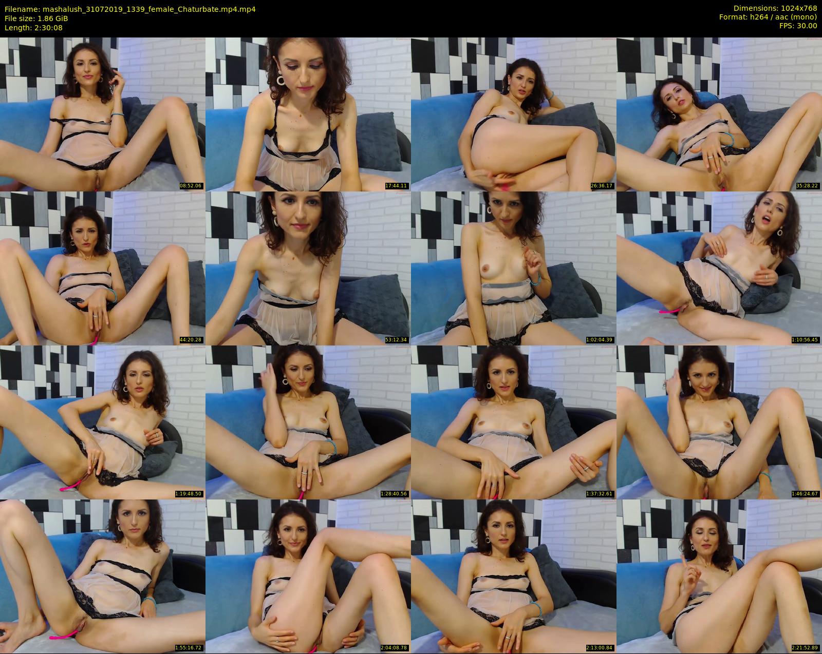 mashalush — 151 minute Chaturbate female cam show recording, 720p, Jul 31, 2019