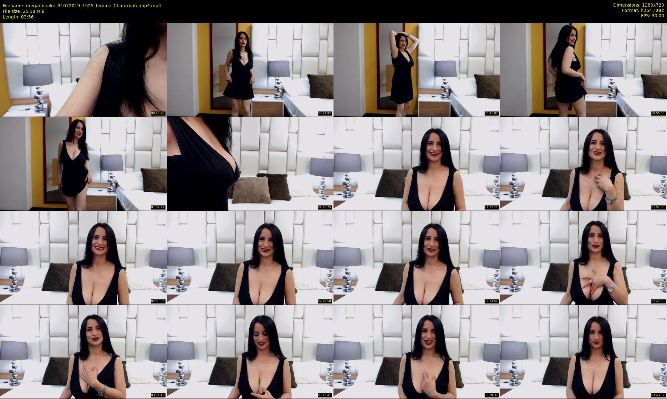 meganbeake — 4 minute Chaturbate female cam show recording, 720p, Jul 31, 2019