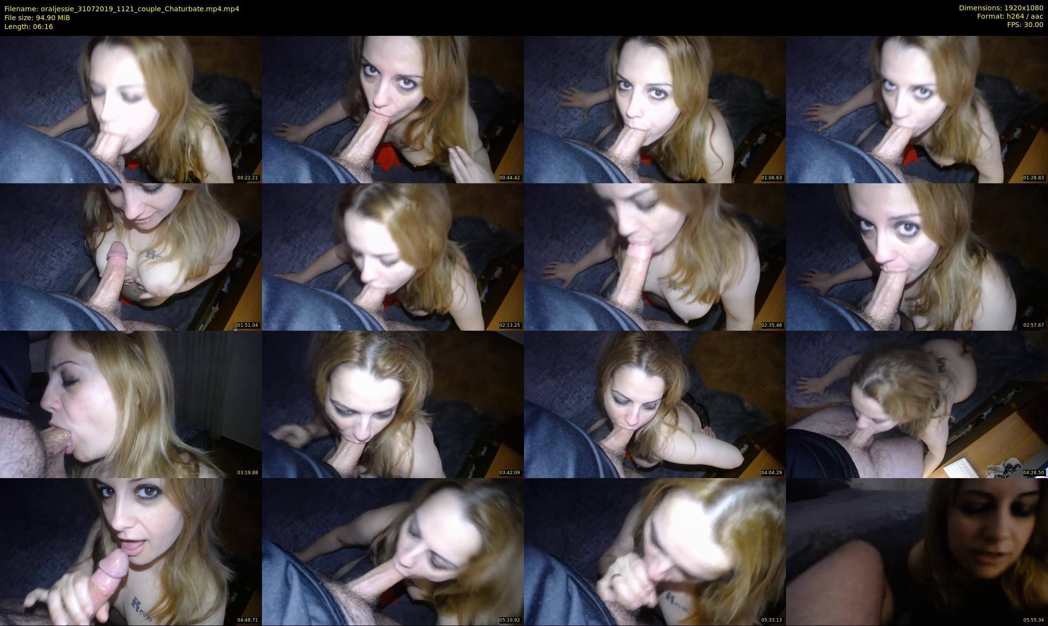 oraljessie — 7 minute Chaturbate couple cam show recording, 1080p, Jul 31, 2019