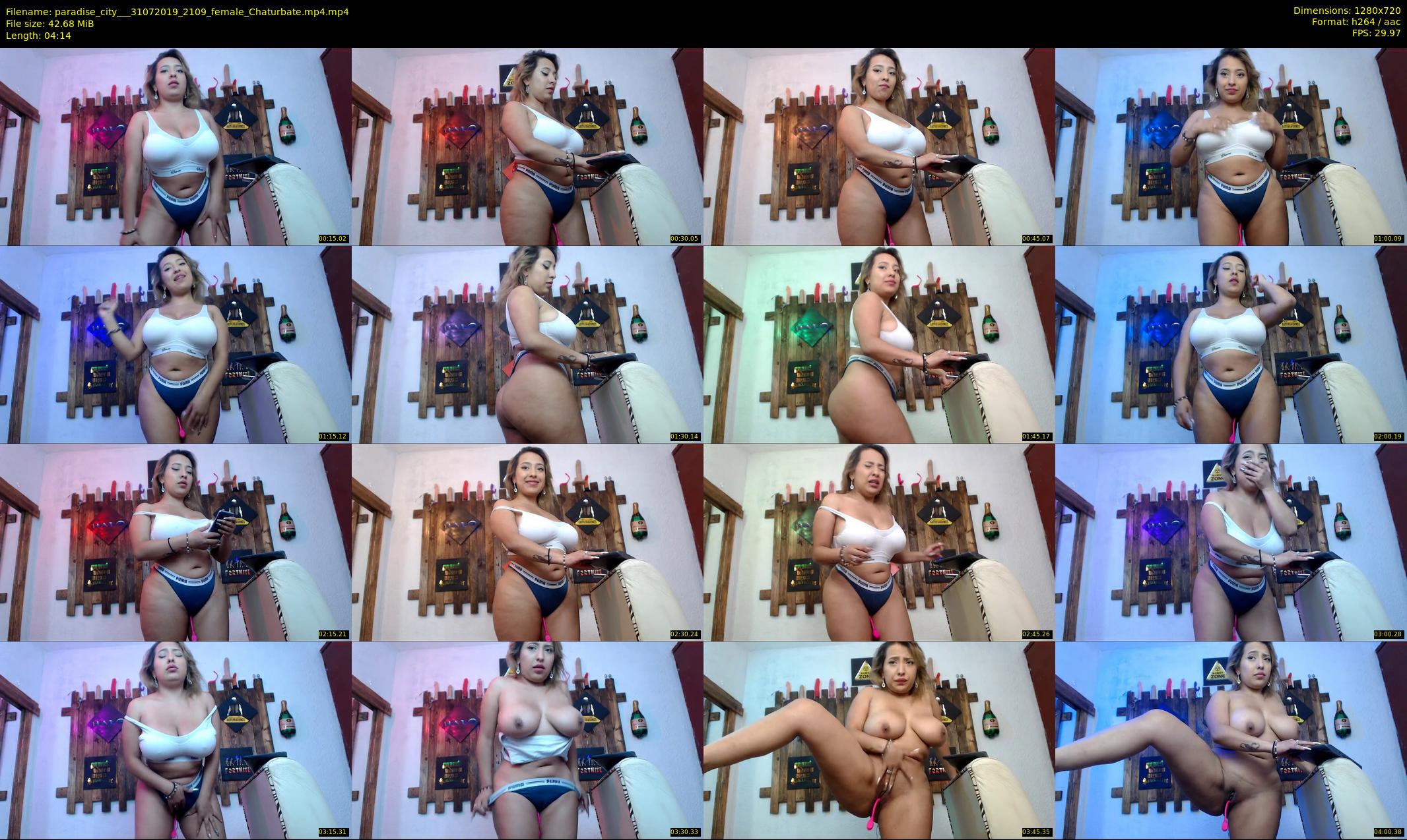 paradise_city__ — 5 minute Chaturbate female cam show recording, 720p, Jul 31, 2019