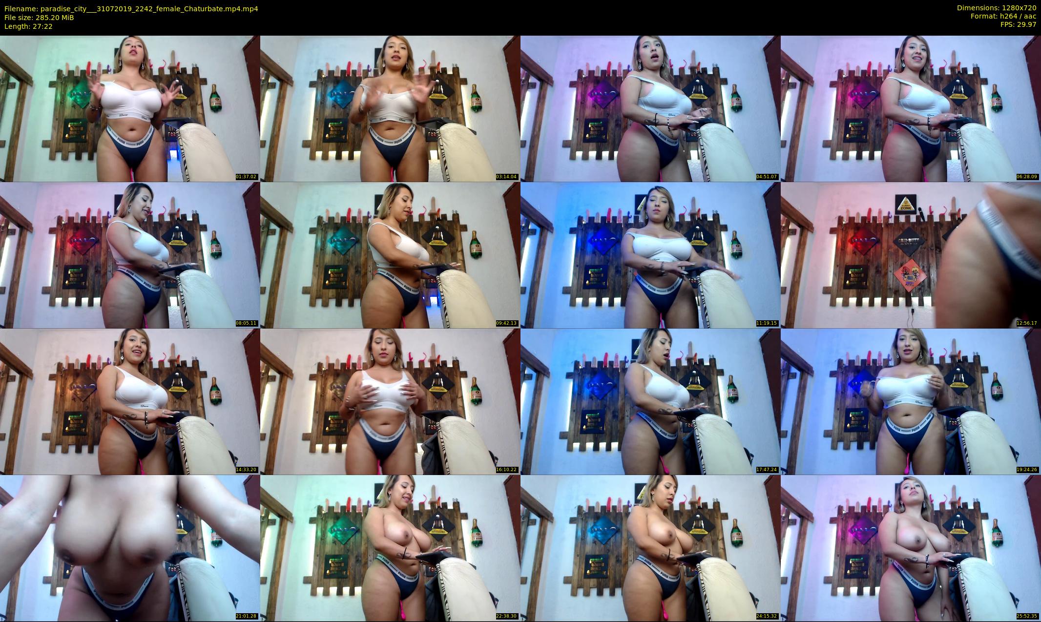 paradise_city__ — 28 minute Chaturbate female cam show recording, 720p, Jul 31, 2019