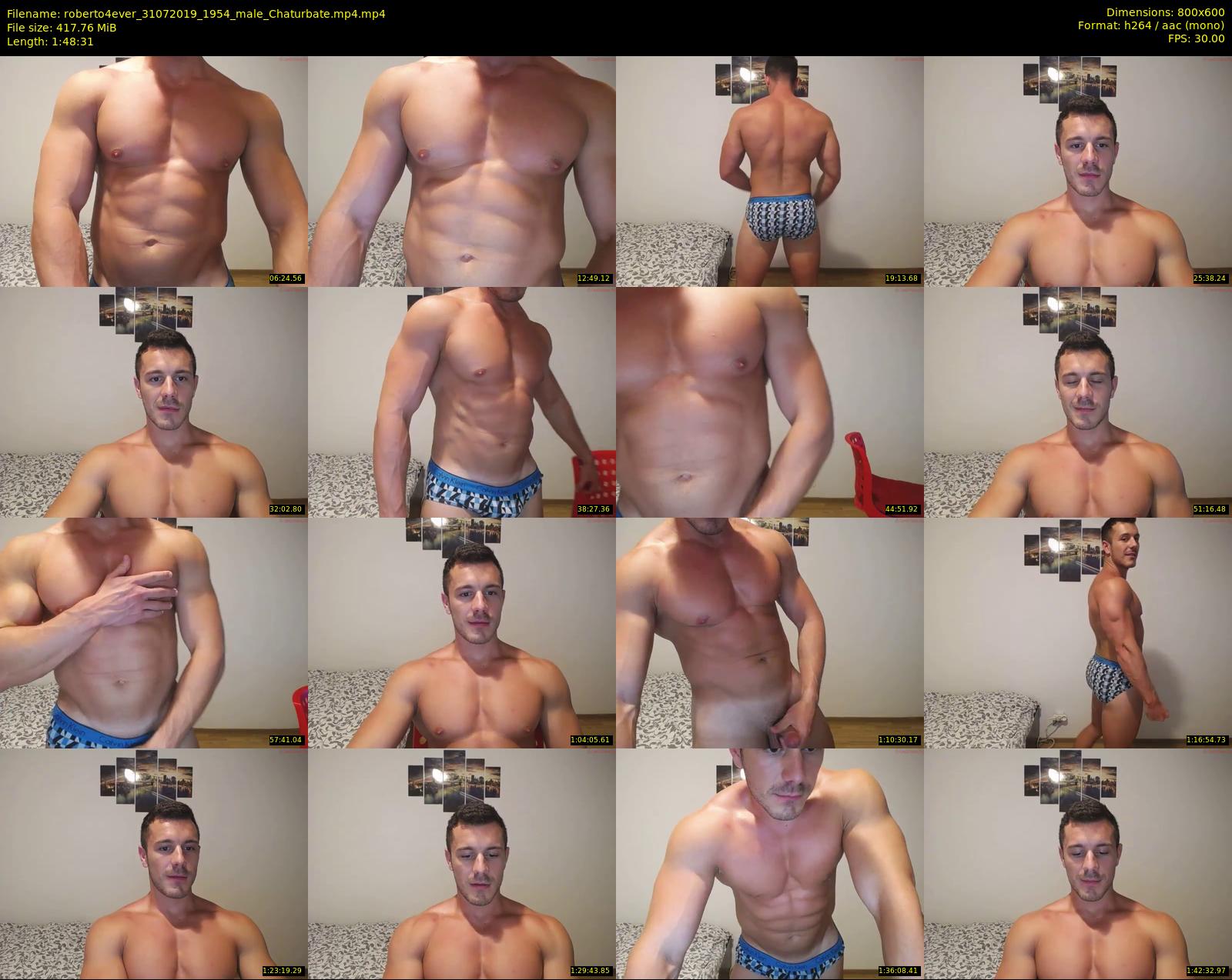roberto4ever — 109 minute Chaturbate male cam show recording, 480p, Jul 31, 2019