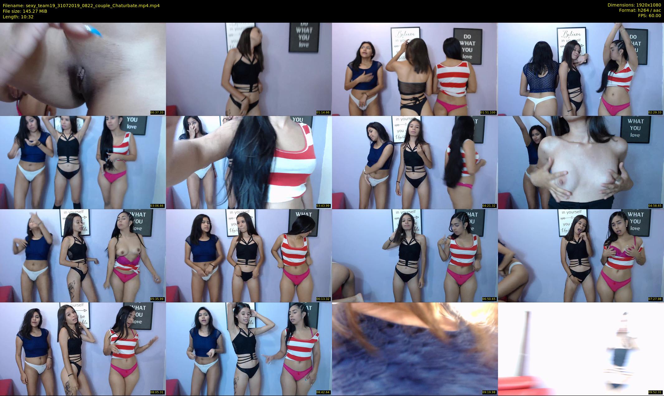 sexy_team19 — 11 minute Chaturbate female cam show recording, 1080p, Jul 31, 2019