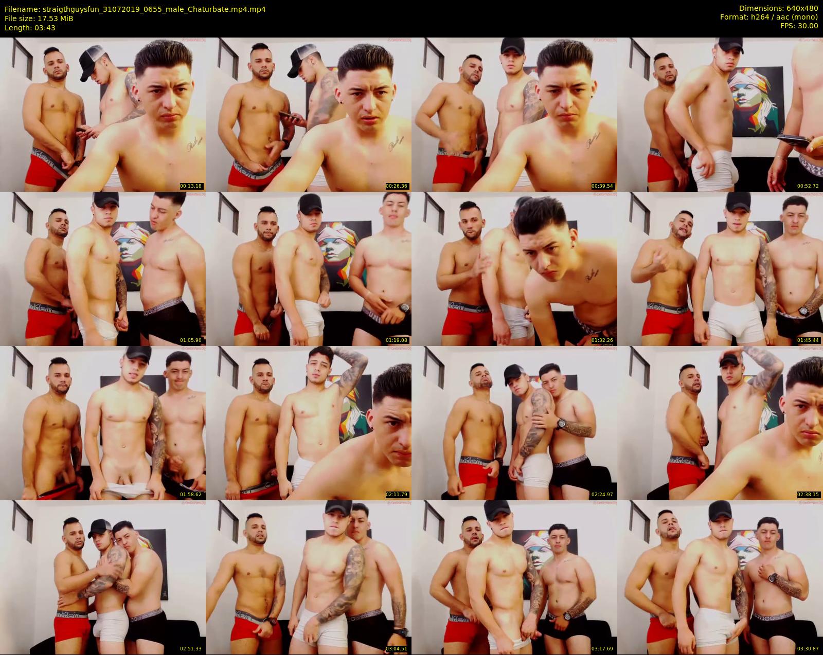 straigthguysfun — 4 minute Chaturbate male cam show recording, 480p, Jul 31, 2019