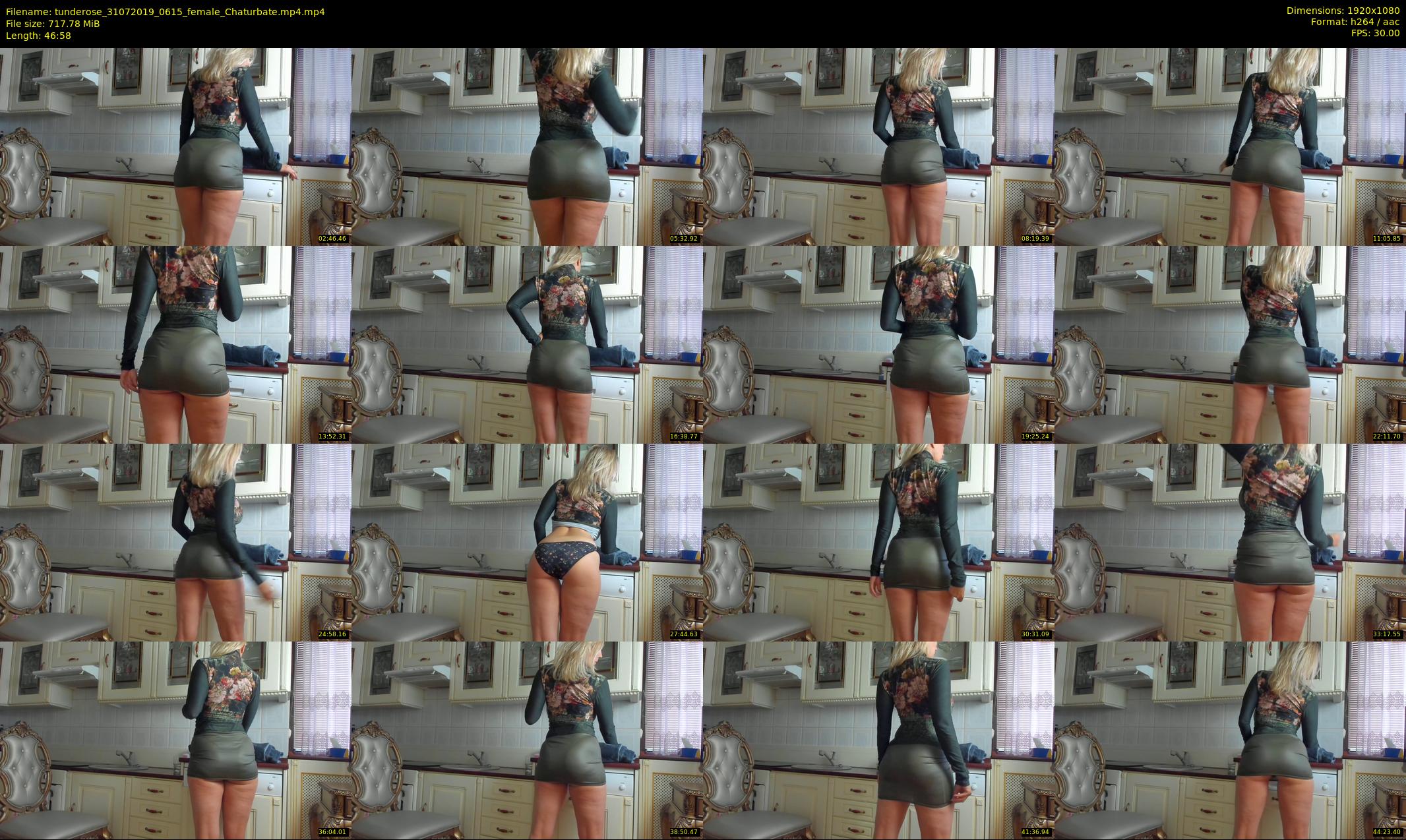 tunderose — 47 minute Chaturbate female cam show recording, 1080p, Jul 31, 2019
